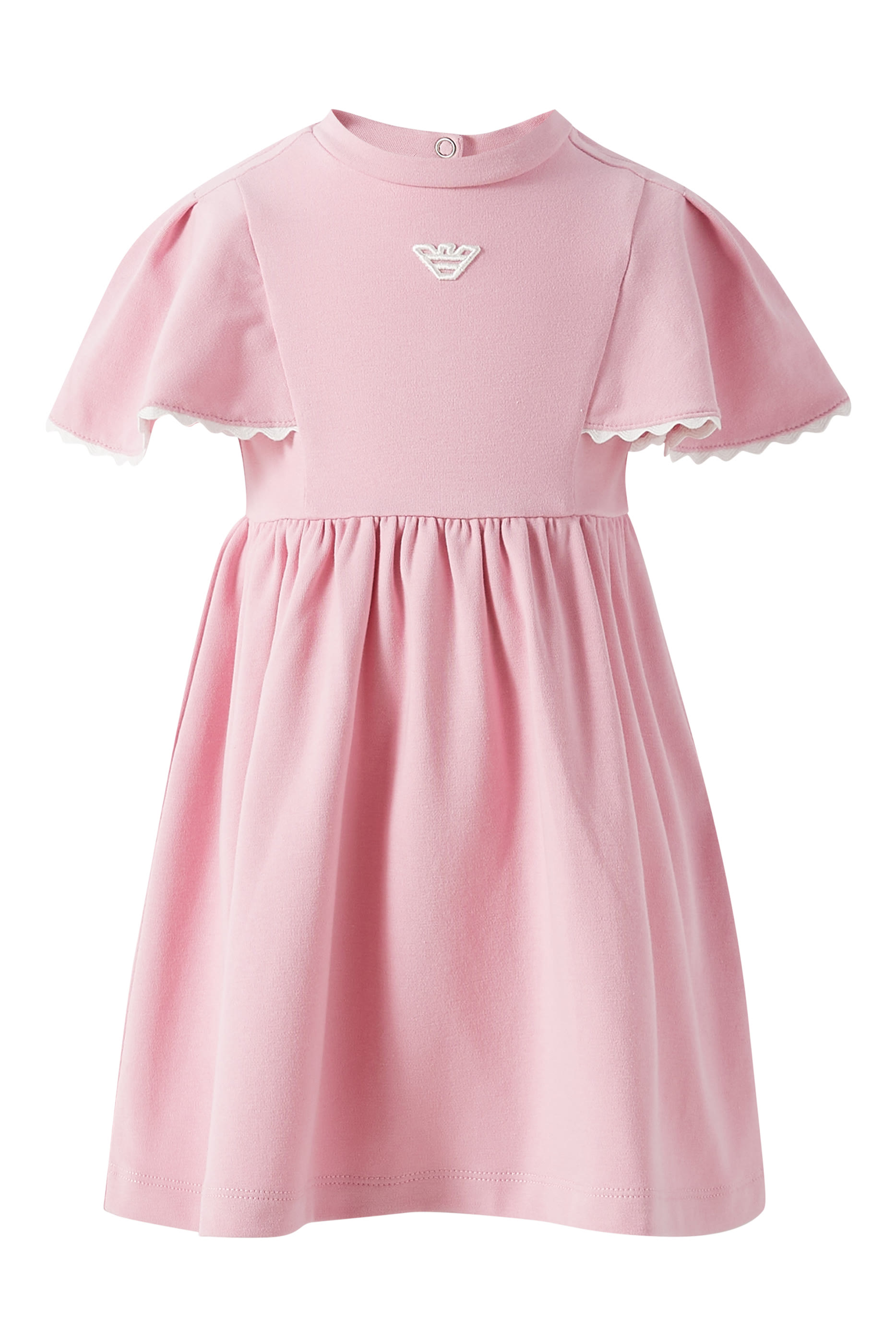 Kids Scallop Logo Dress