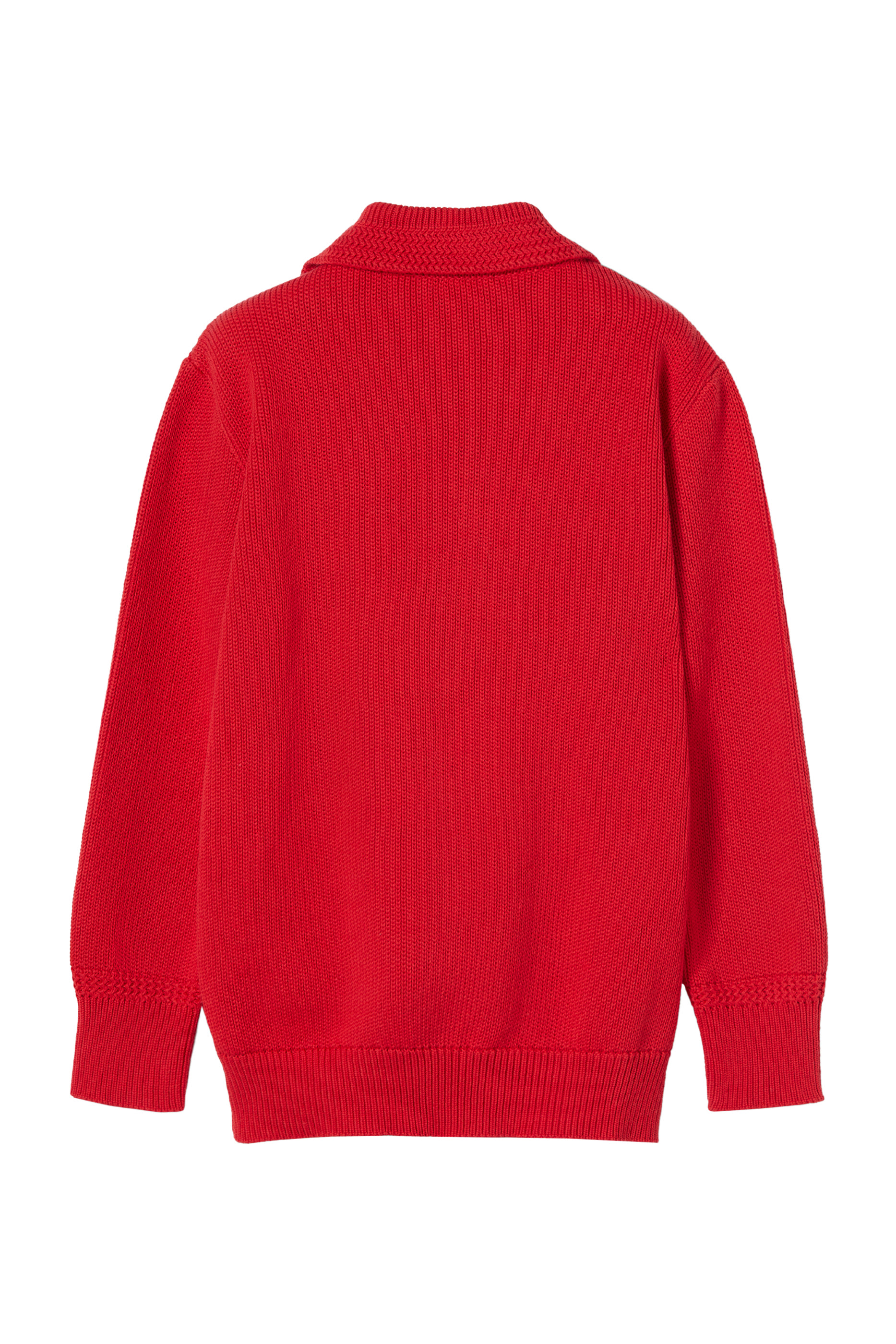 Kids Logo Needle Stitch Cardigan