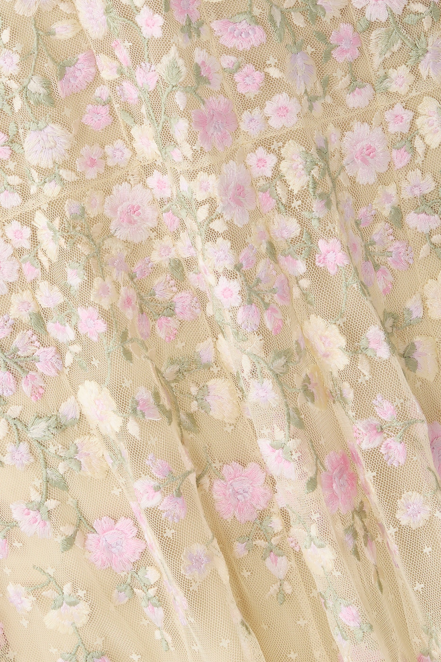 Sylvia Rose Scoop Neck Ankle Gown 