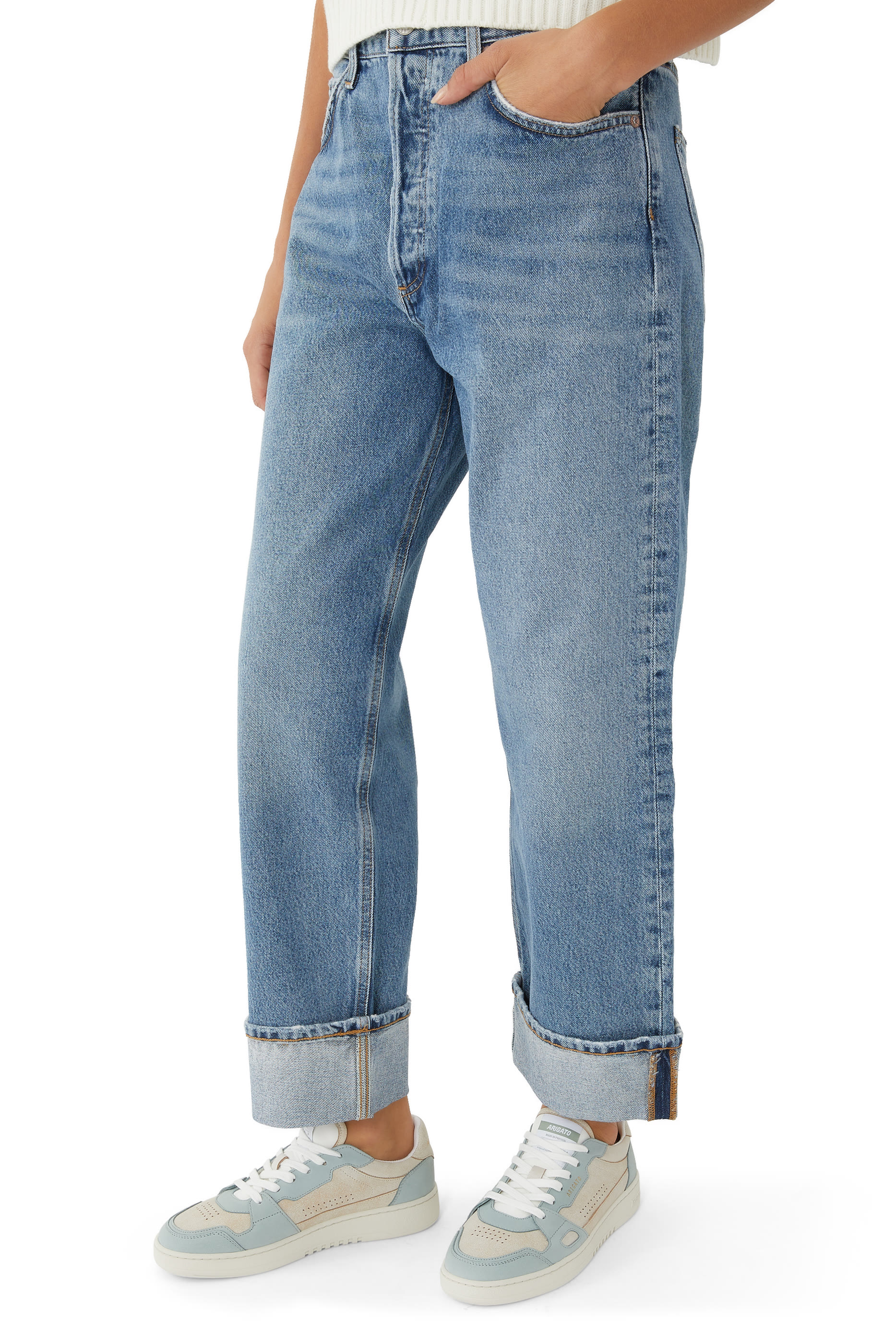 Dice Lo Leather Sneakers