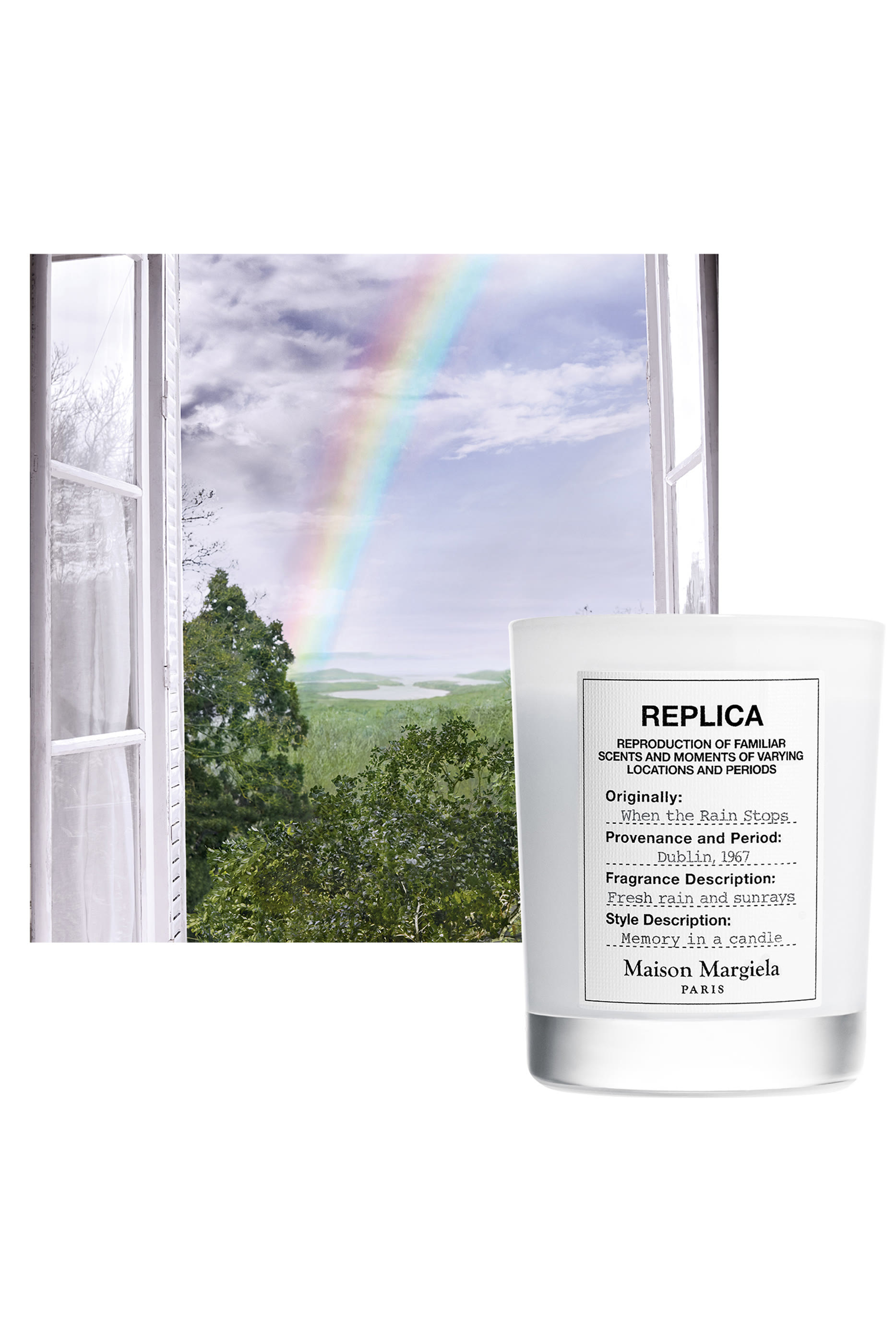 Replica When The Rain Stops Candle