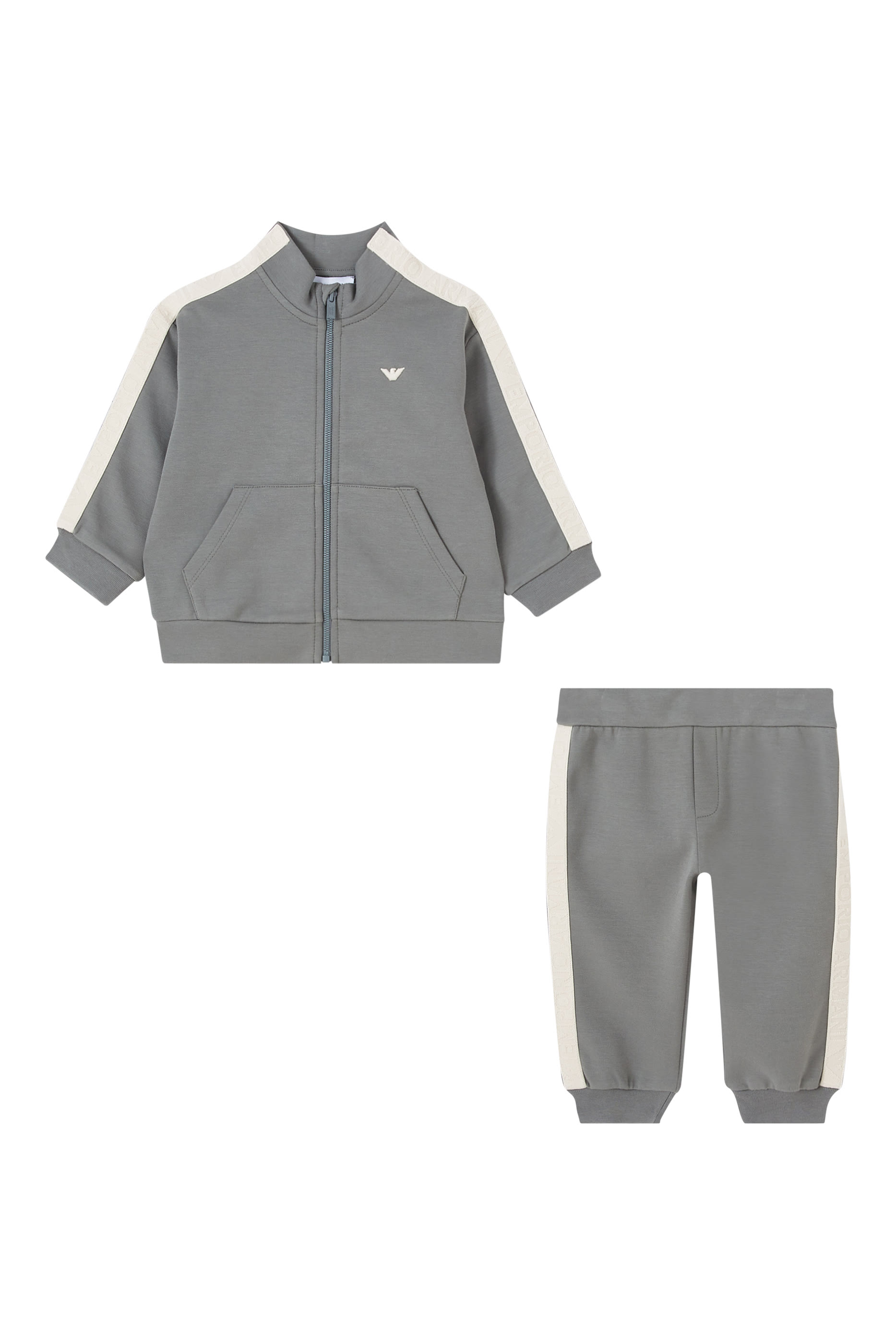 Kids EA7 Tape Logo Tracksuit