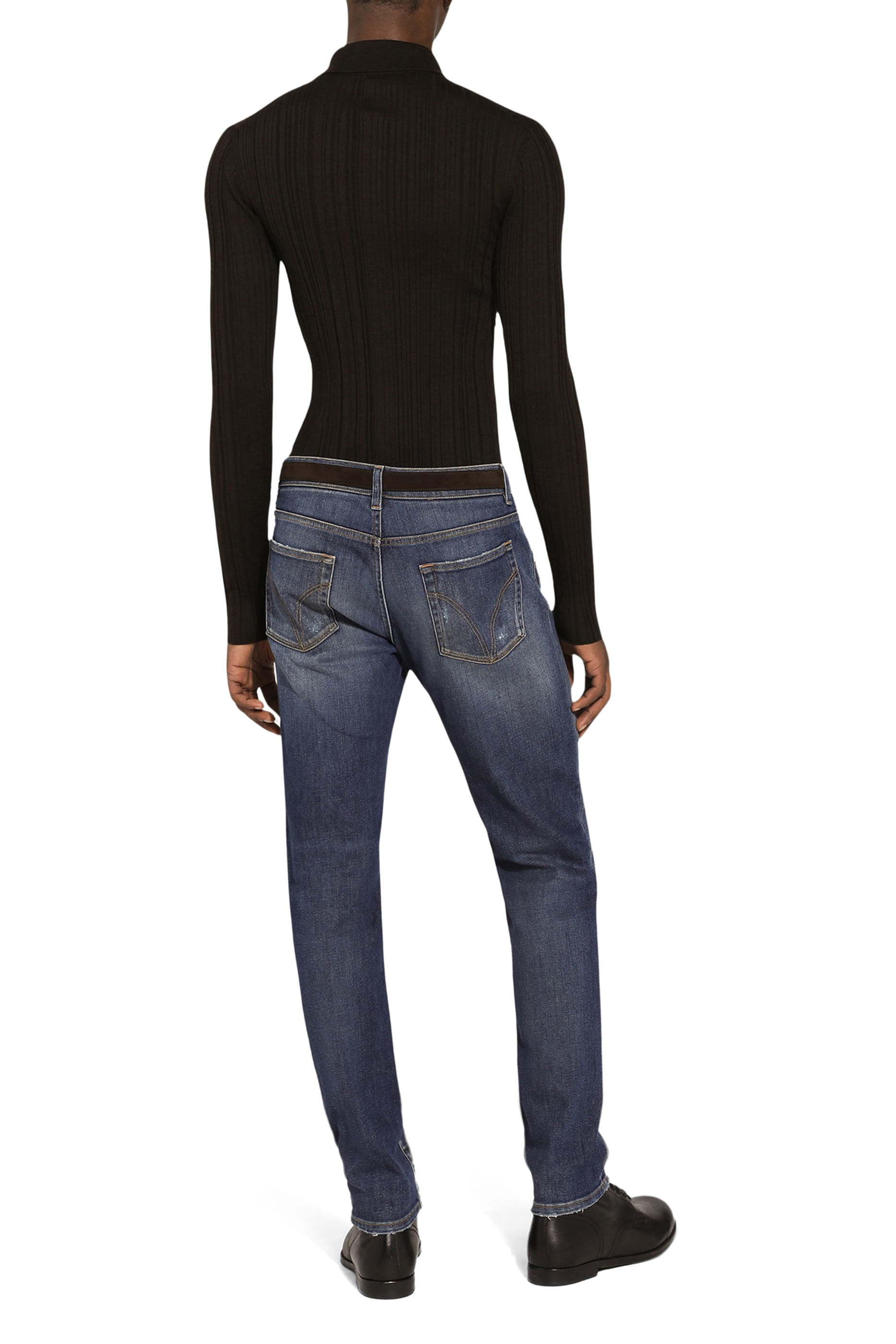 Slim-Fit Stretch Denim Jeans