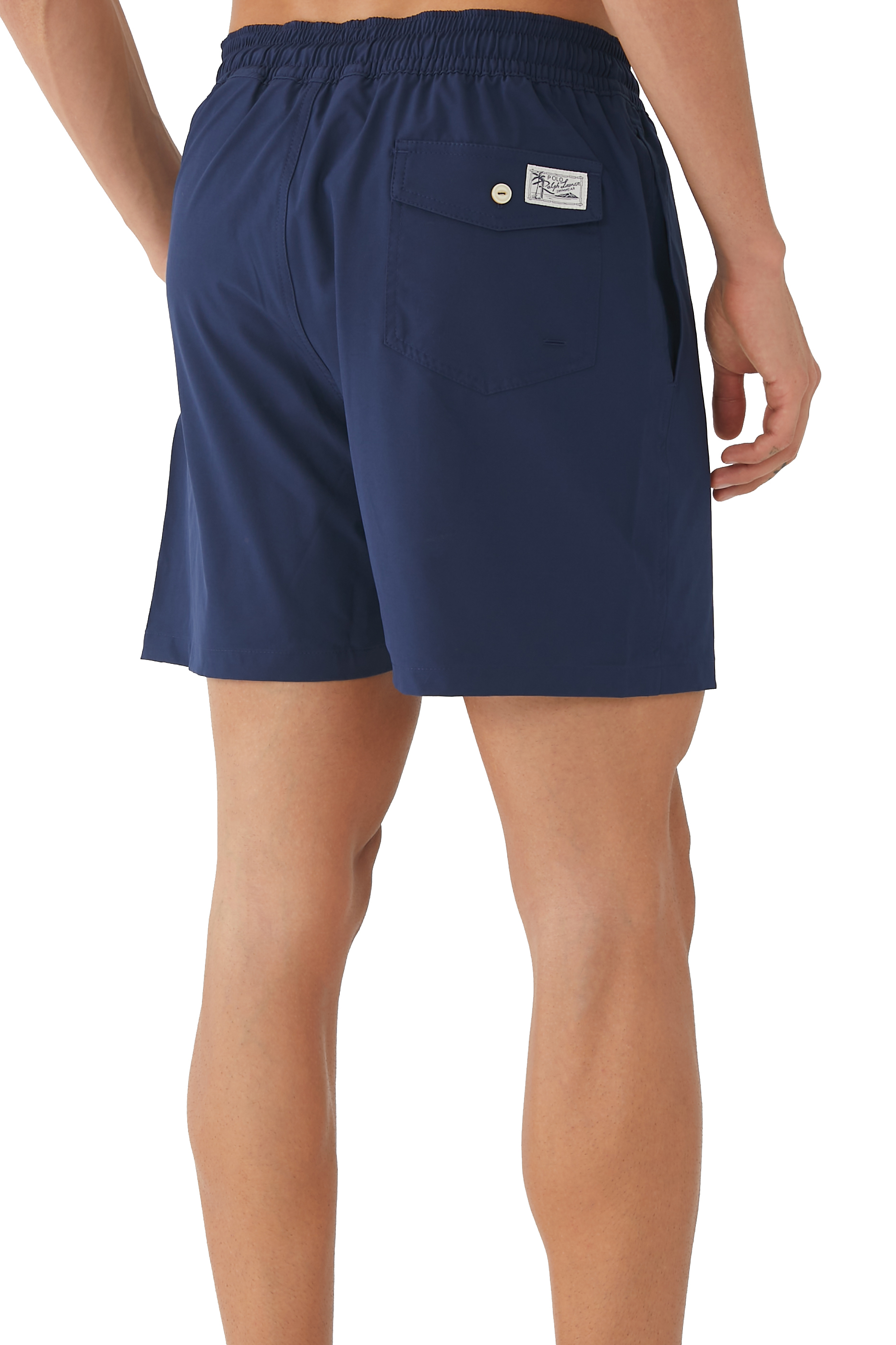 Pony-Embroidered Swim Shorts