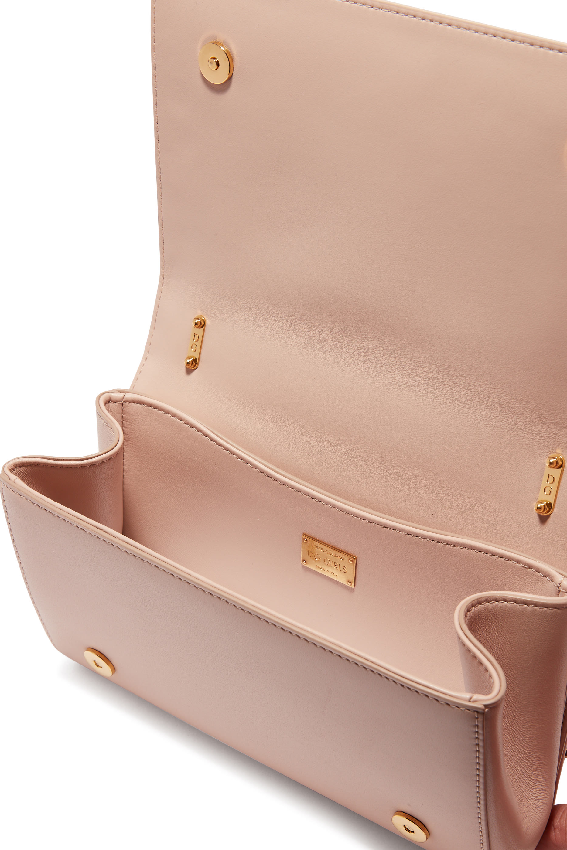 Nappa Leather DG Girls Shoulder Bag