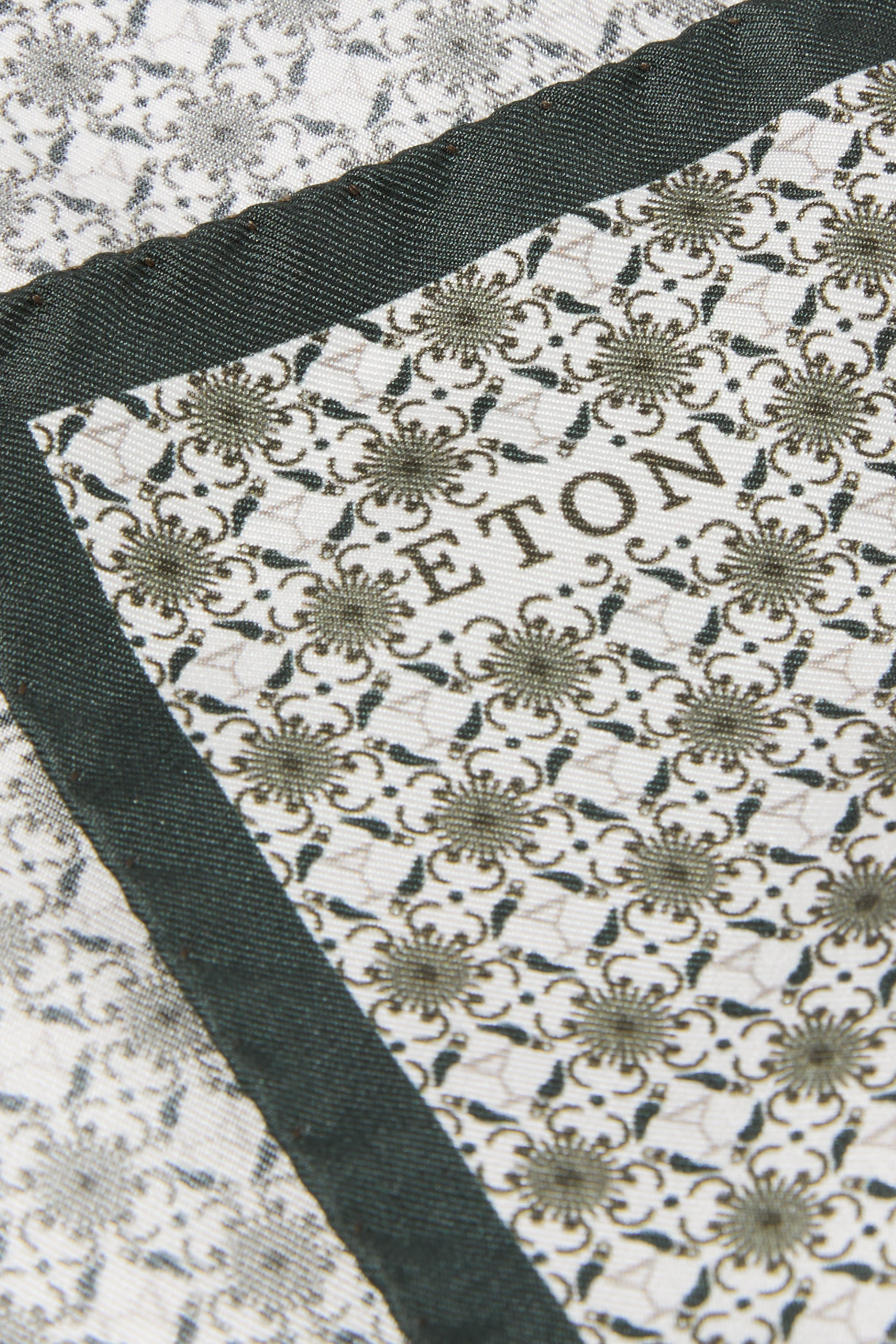 Geometric Silk Pocket Square