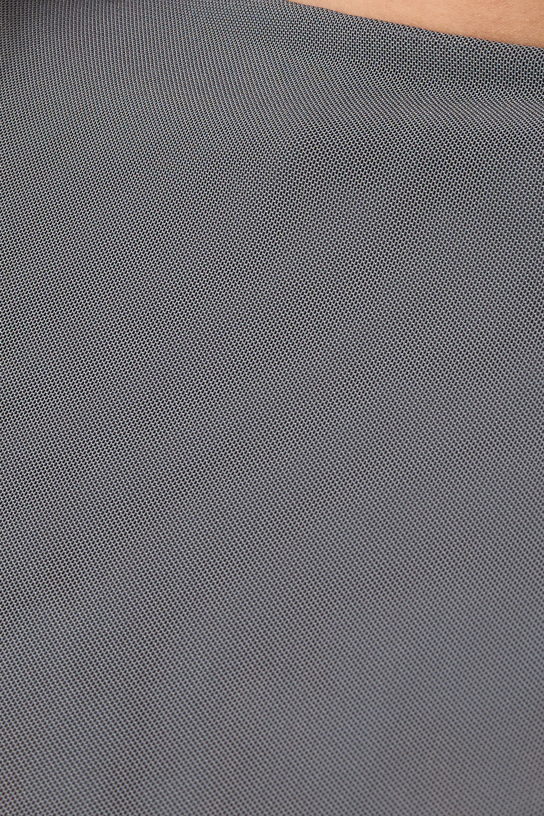 Mesh Boat Neck Bodysuit