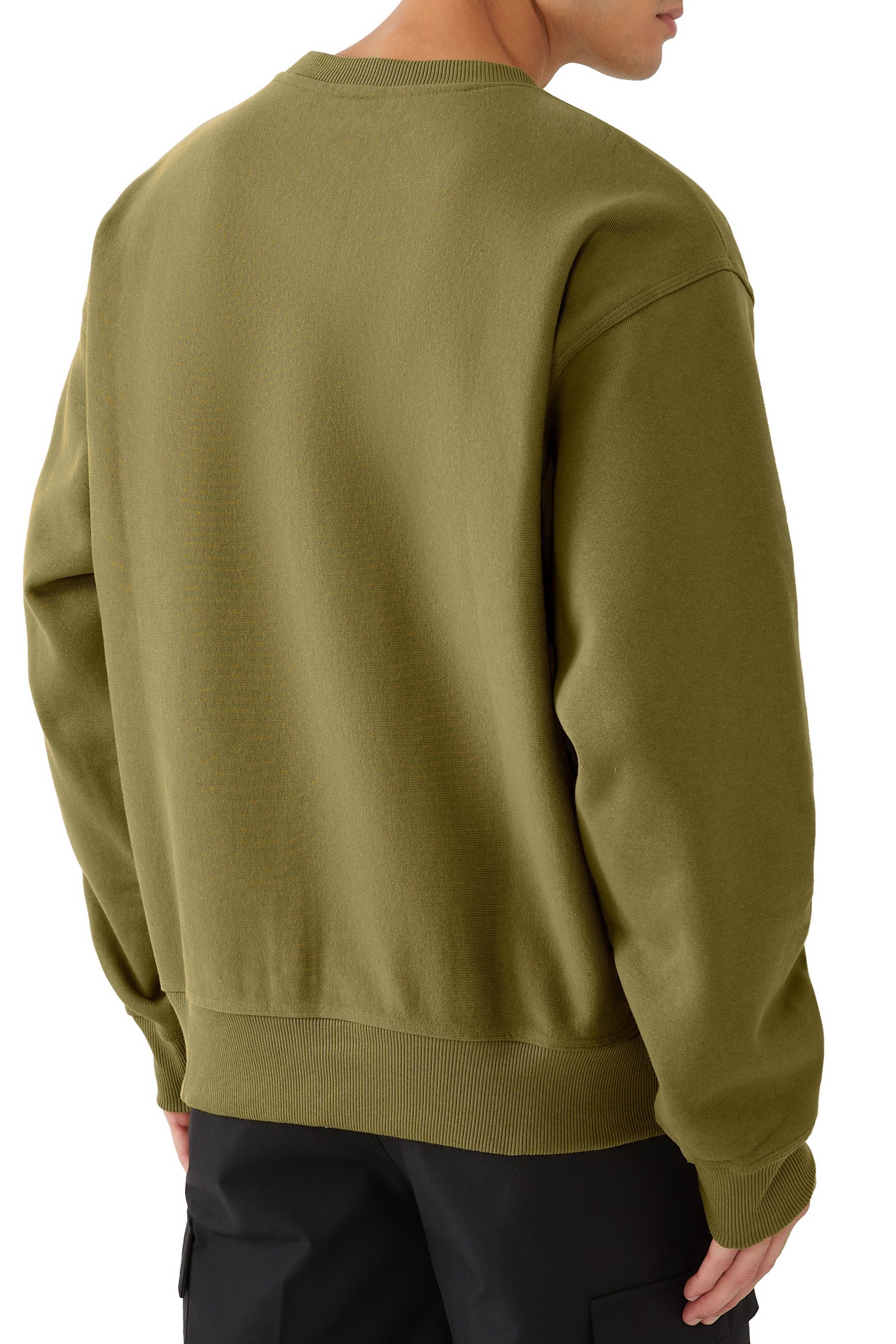 Stock Logo Crew Sweatshirt