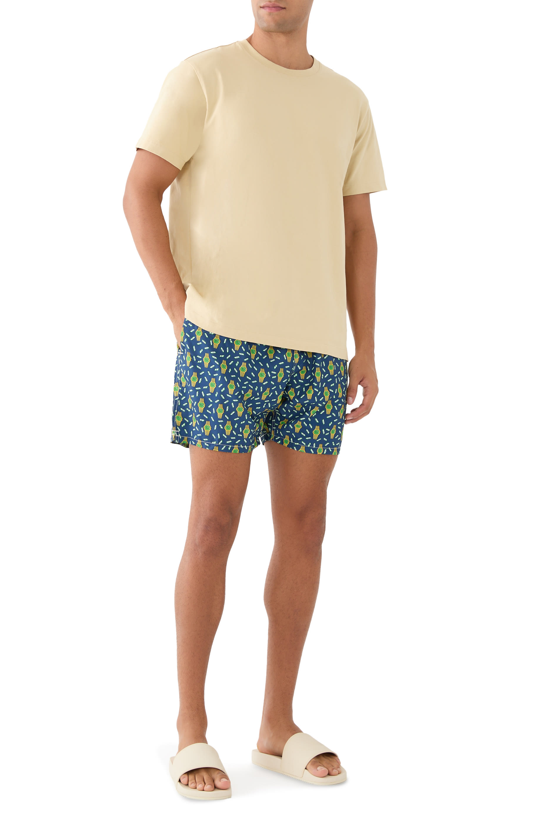 Printed Swim Shorts