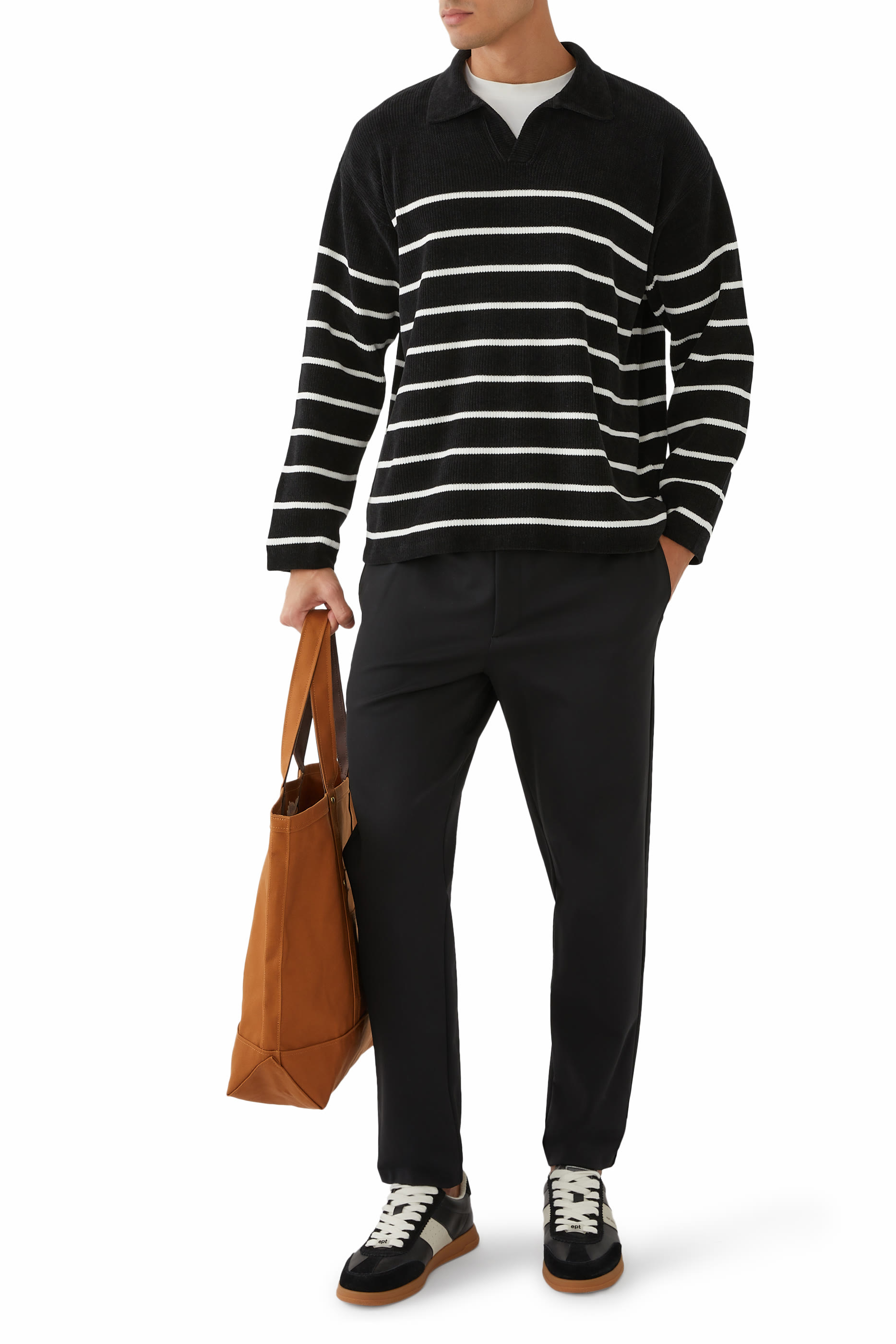 Terrance Jogger in Precision Ponte