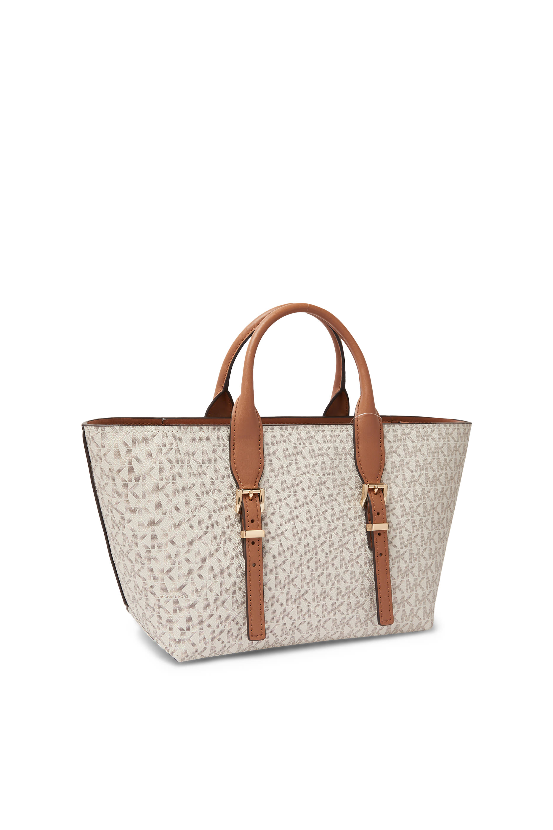 Small Moore Logo Coated Canvas Tote Bag