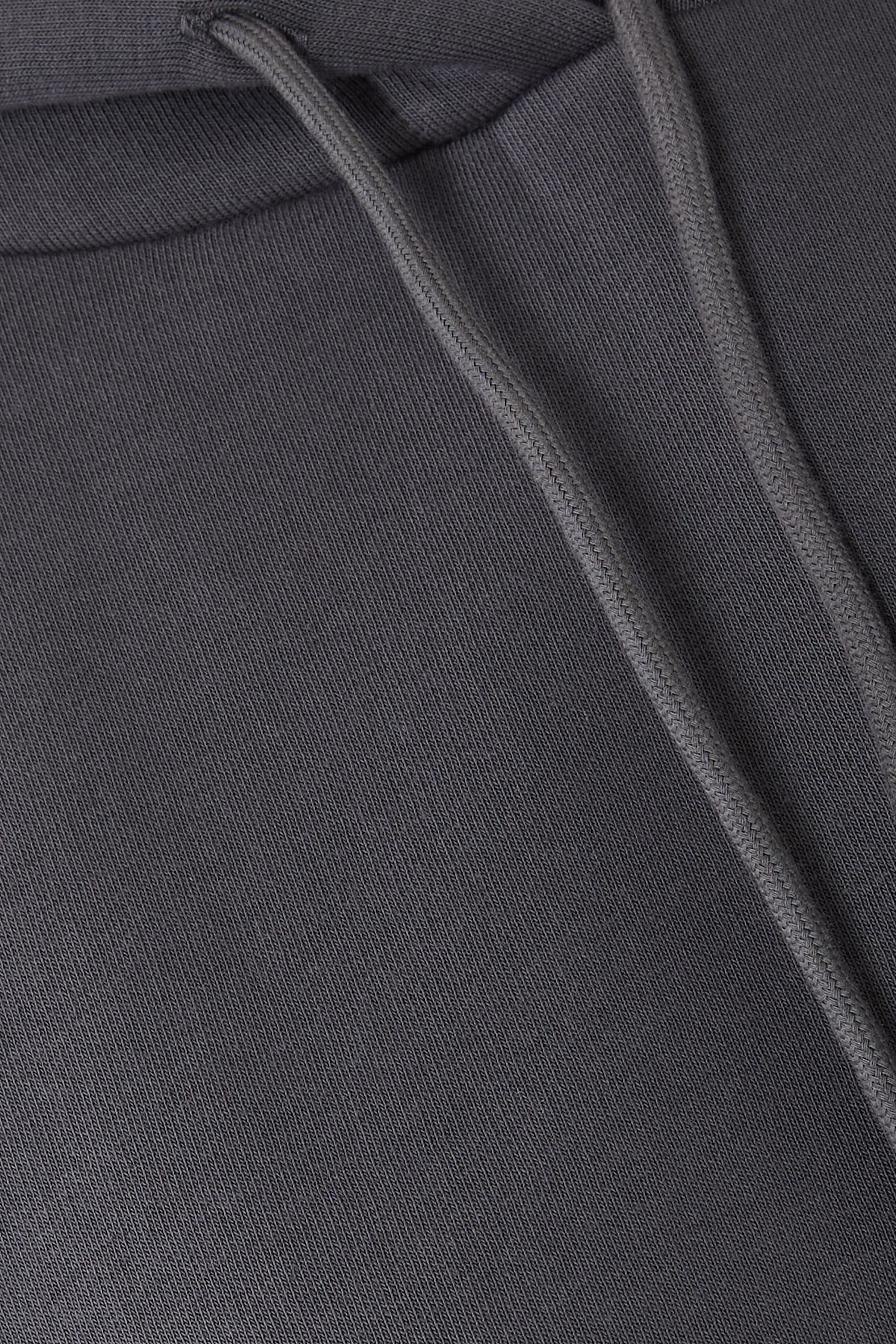  Carbon Finish Cropped Hoodie