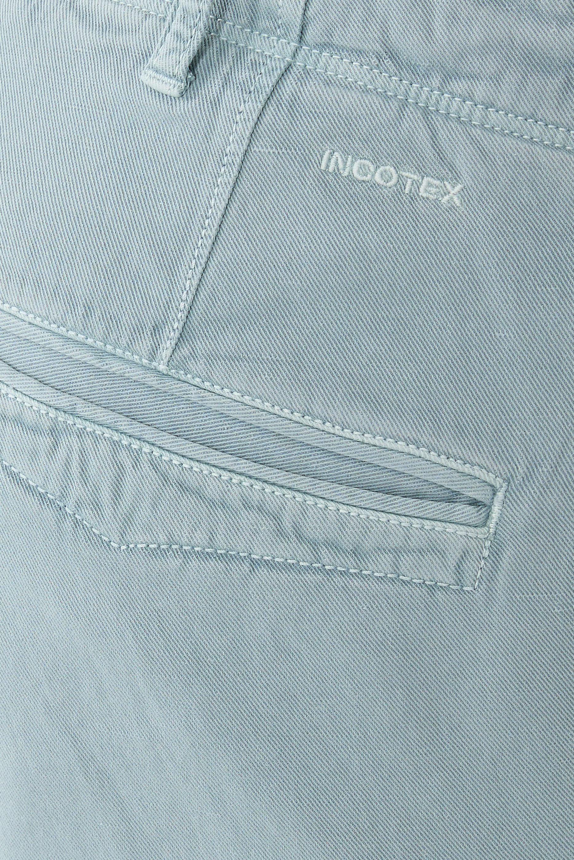 Slim Fit Organic Cotton Trousers