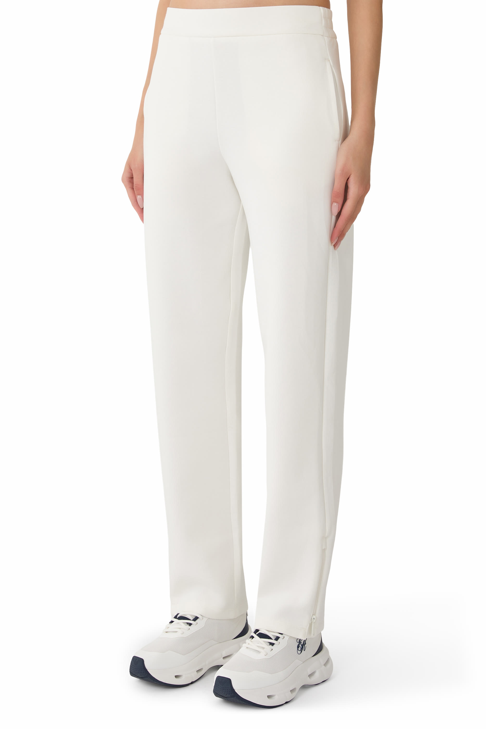 Elasticated Waist Double Jersey Trousers