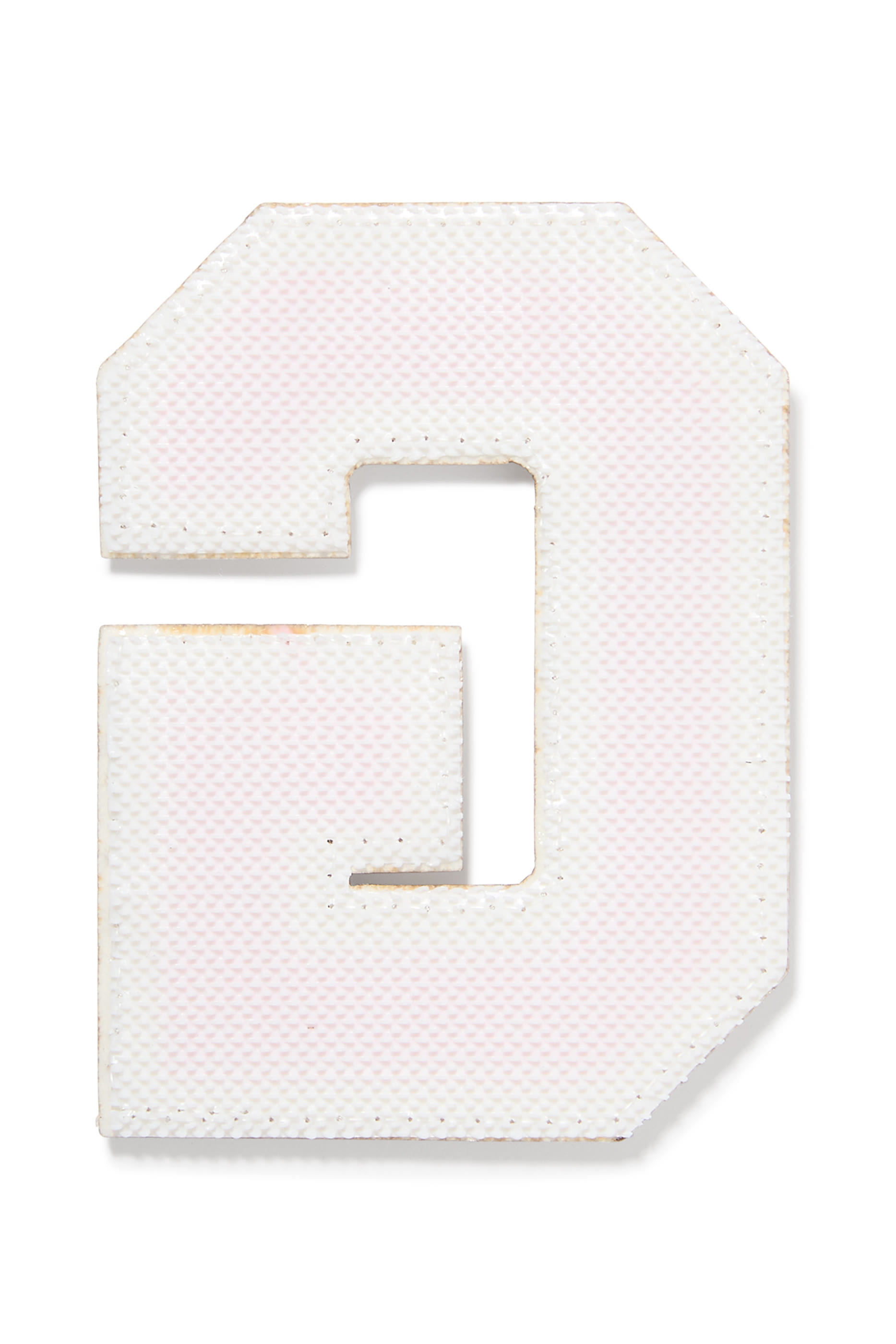 Kids 3" Chenille Sparkle G Letter Patch