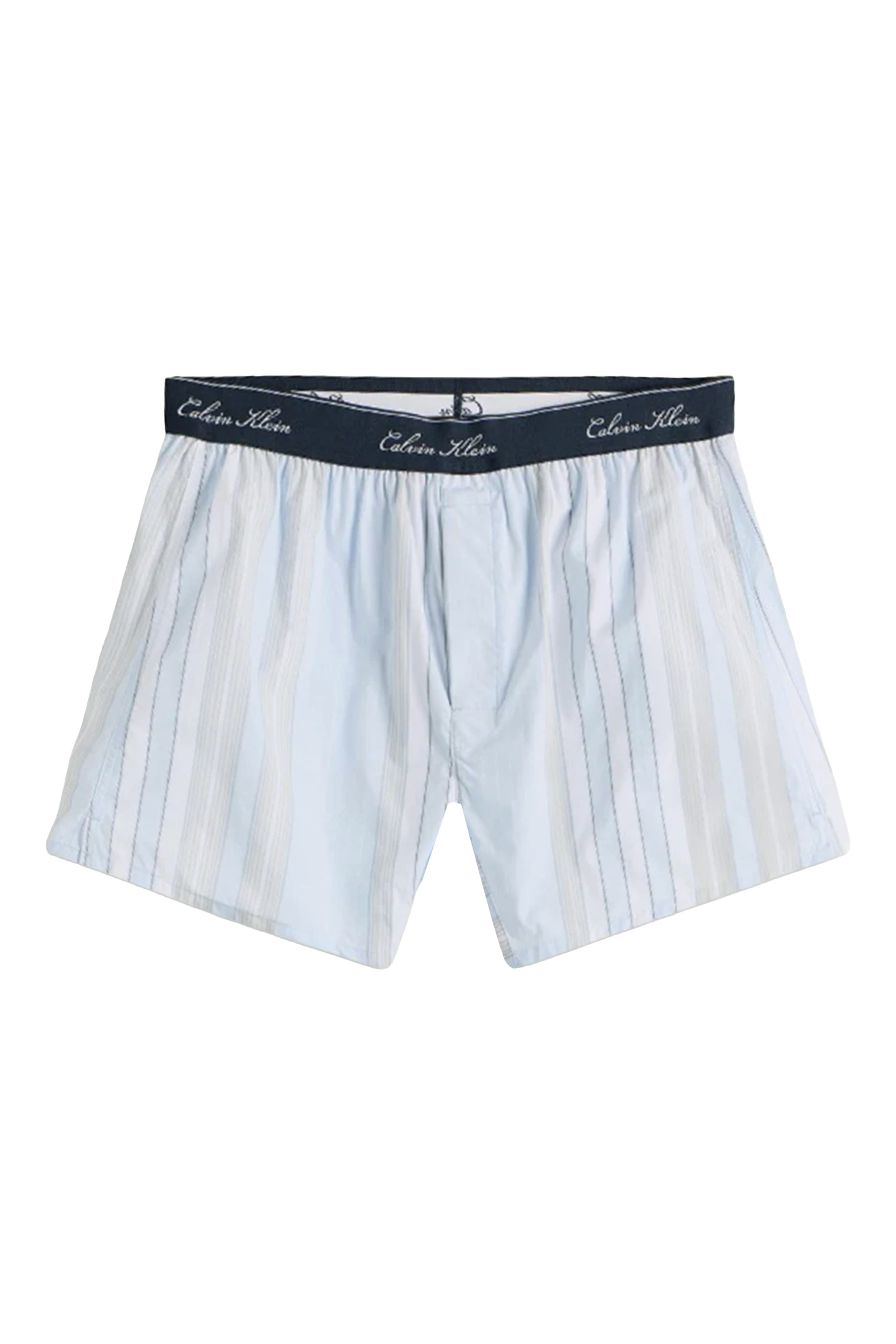 Cotton Poplin Script Boxer 