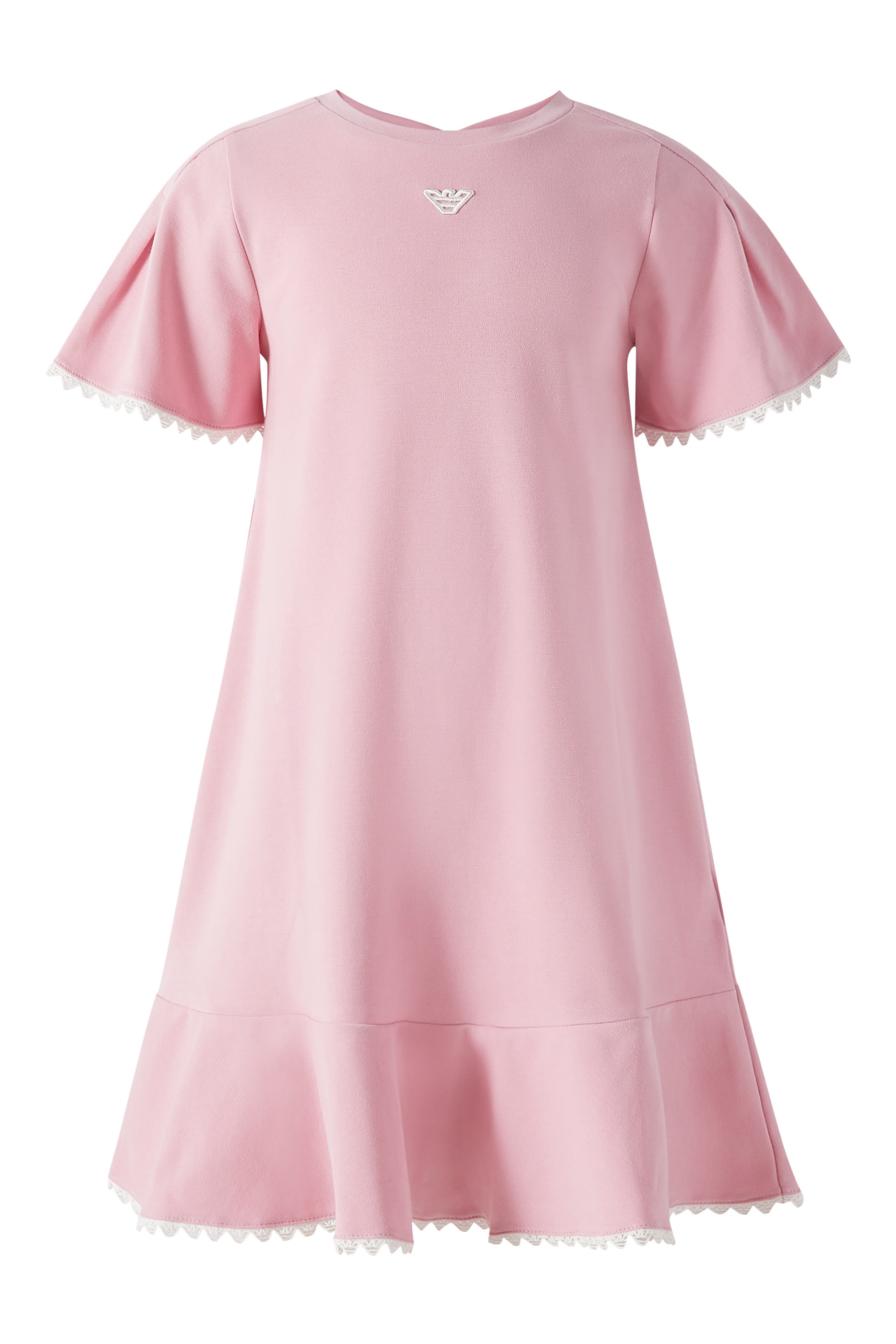 Kids Scallop Logo Dress