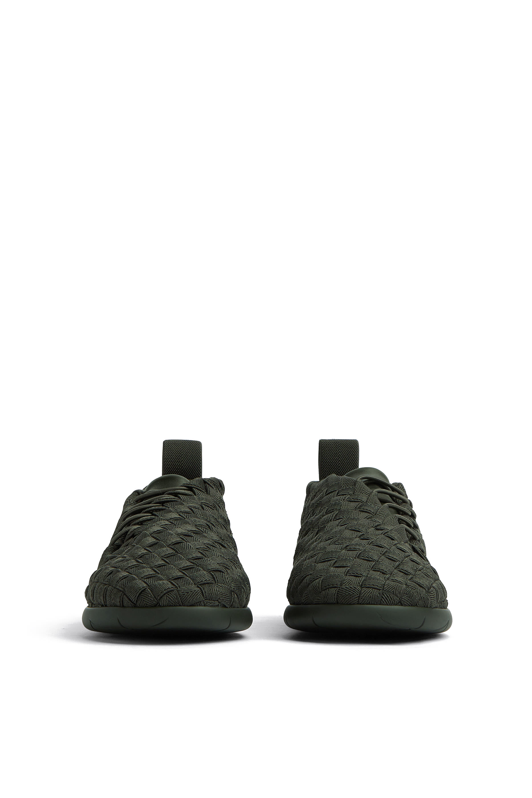 Plat Intrecciato Lace-Up Sneakers