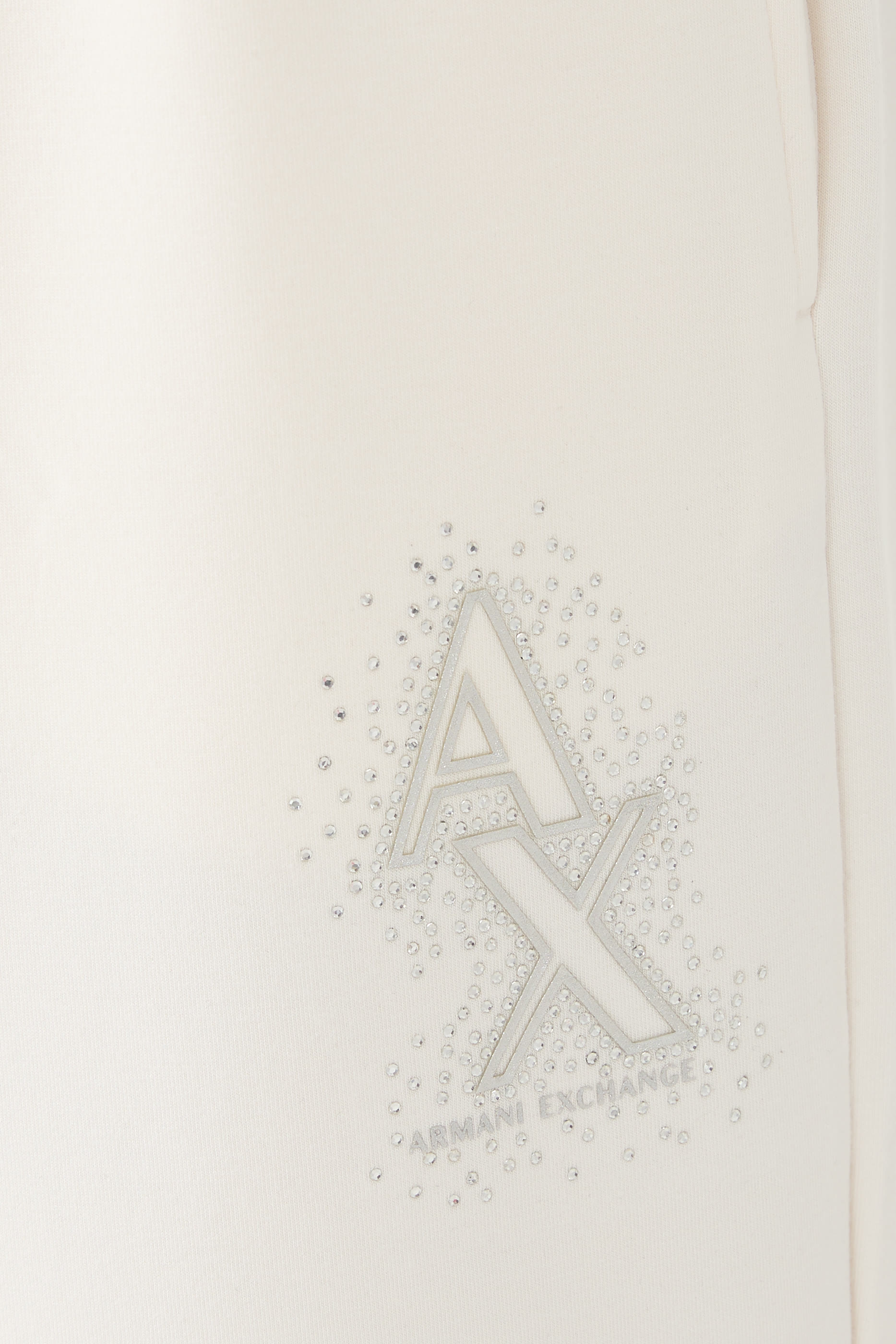 Rhinestone Logo Interlock Trousers