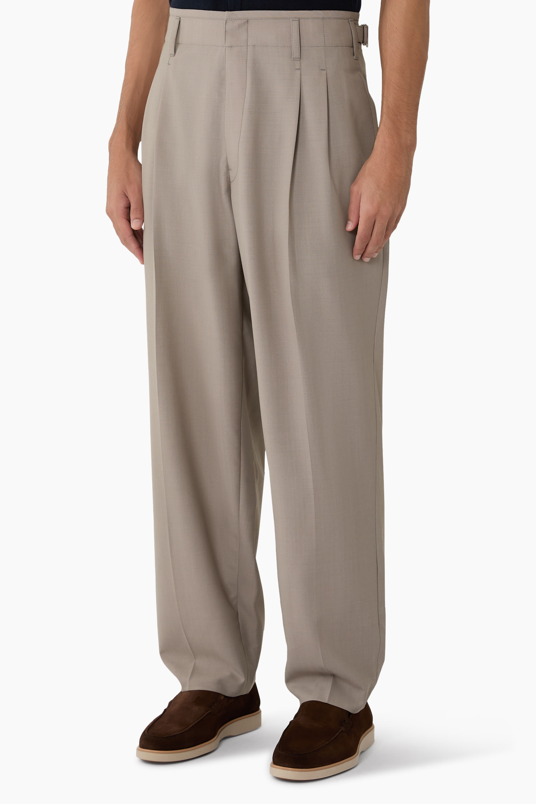 Pleated Pants 