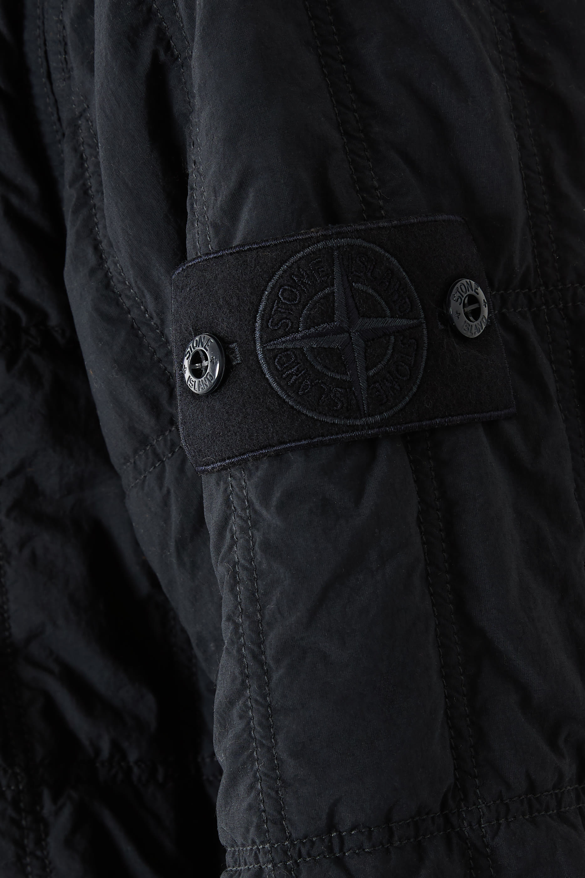 Logo Ghost Quilted Jacket