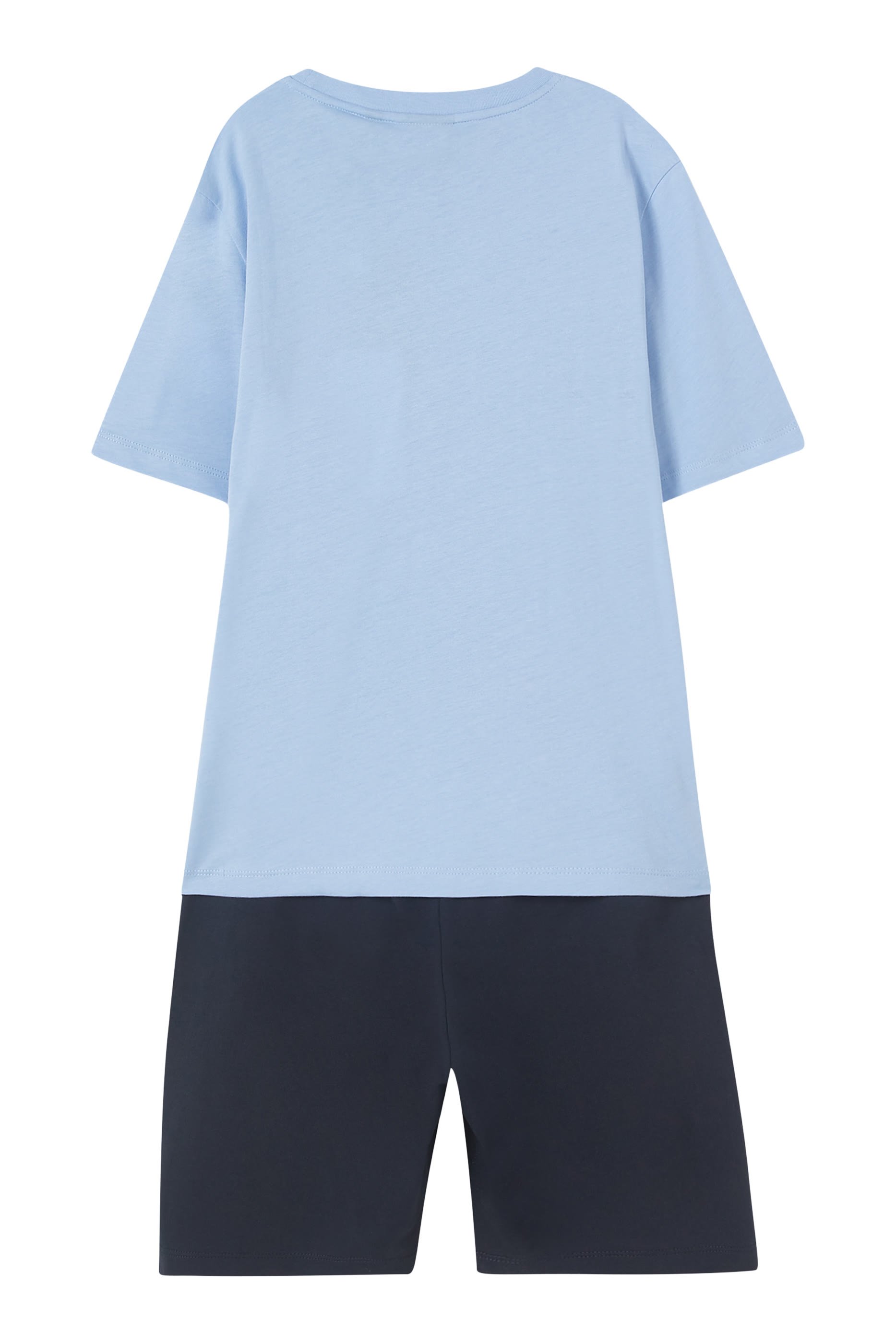 Kids EA7 Logo T-Shirt & Shorts Set