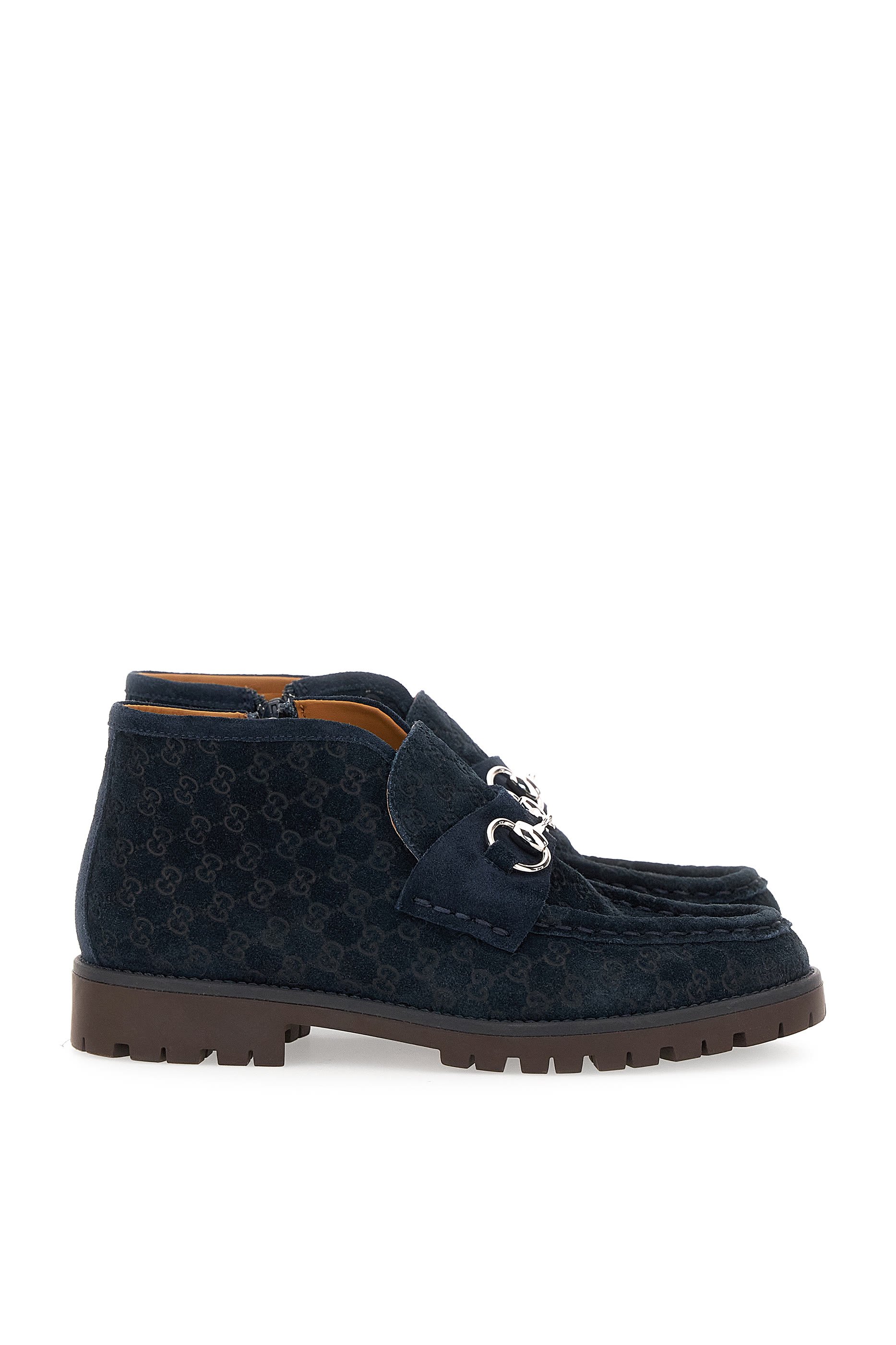 Kids Horsebit Leather Boots