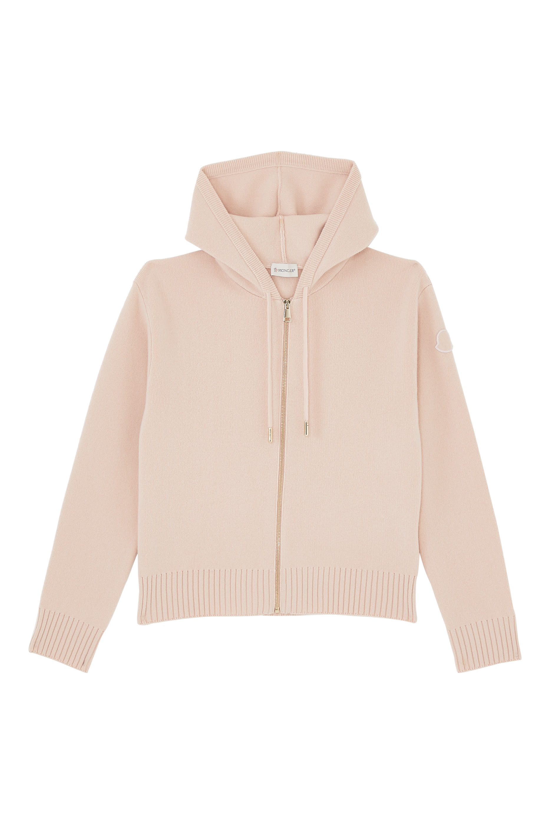 Cashmere Blend Zip Hoodie