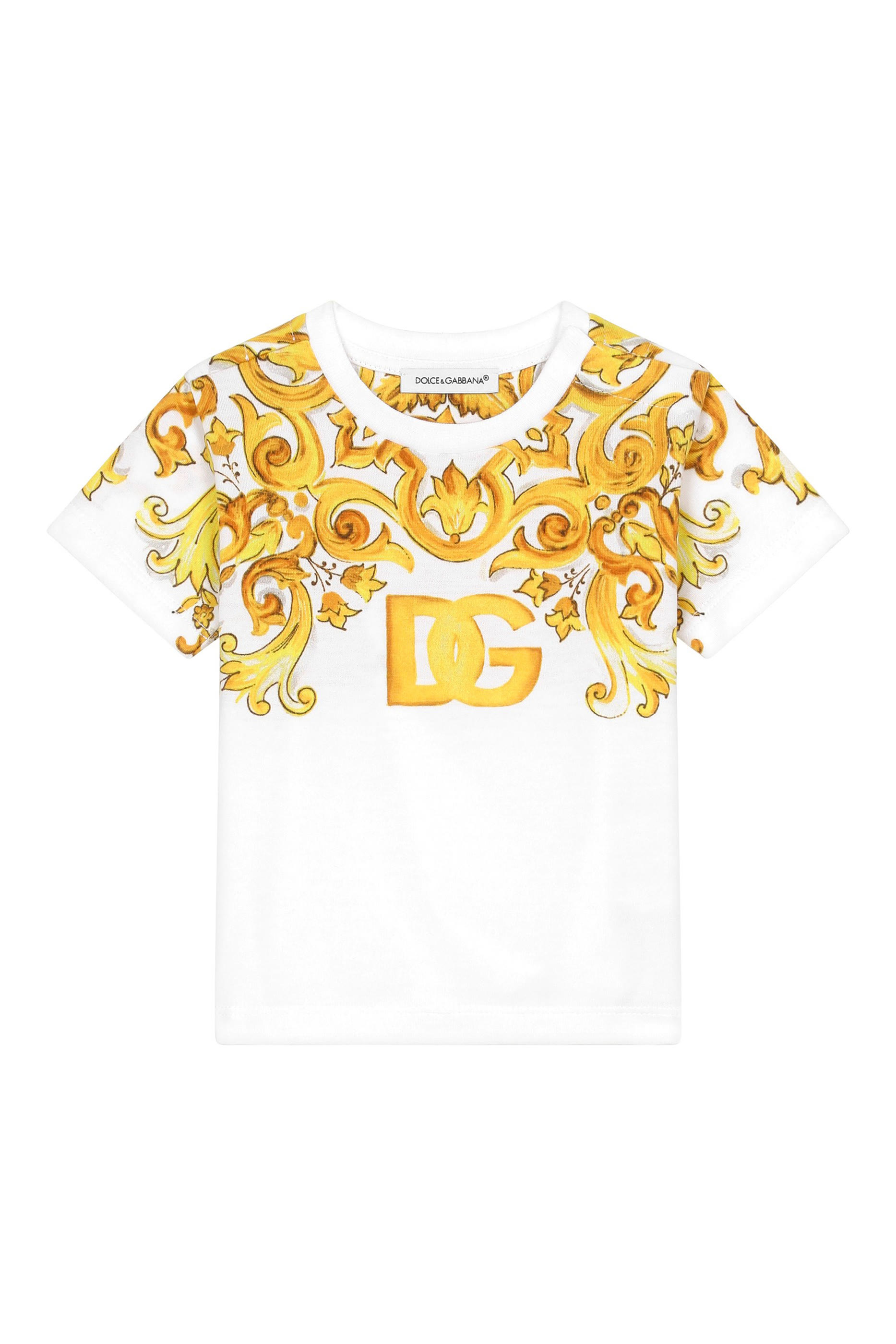 Kids Majolica Print Logo Jersey T-Shirt