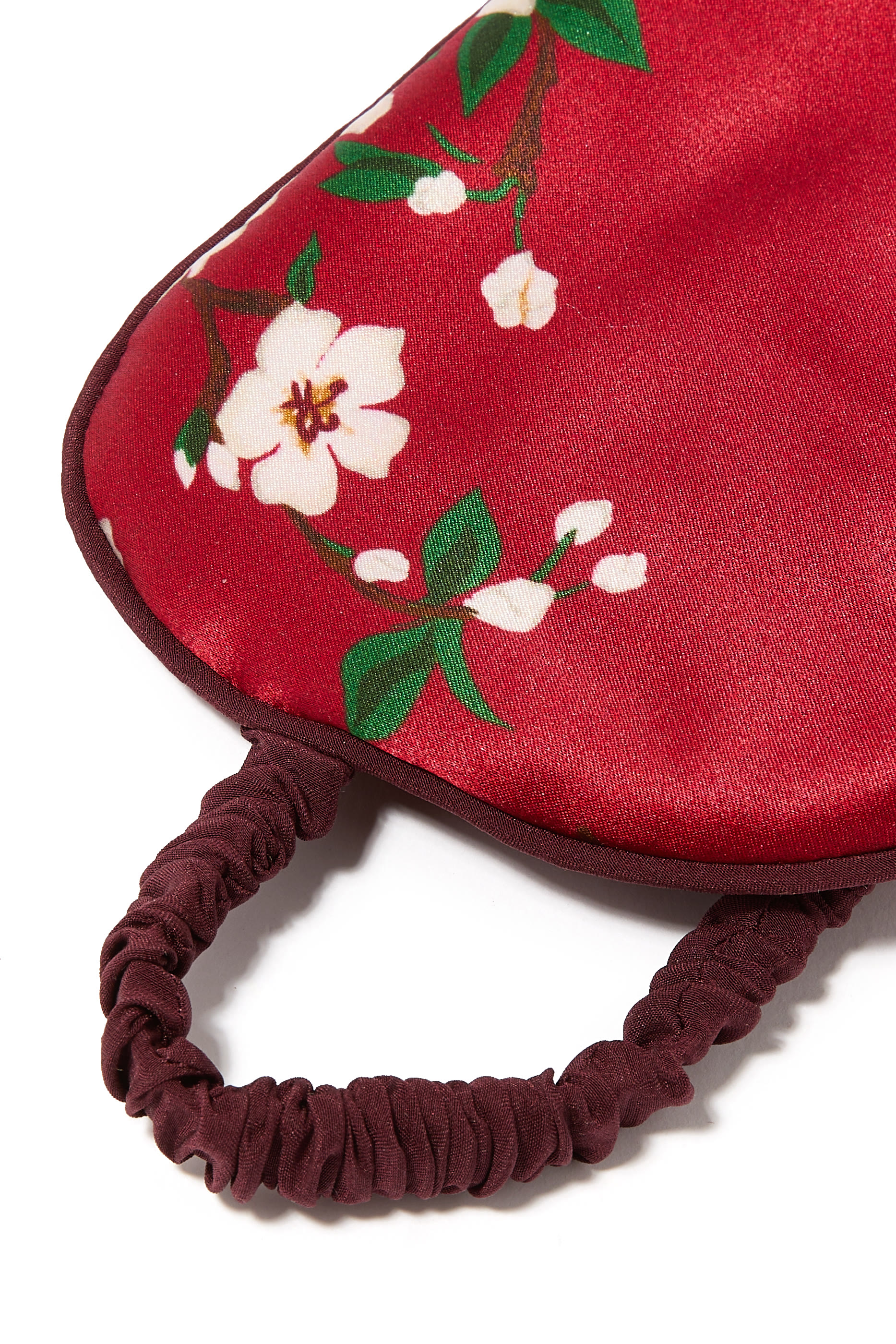 Audrey Tardieu Red Floral Eye Mask