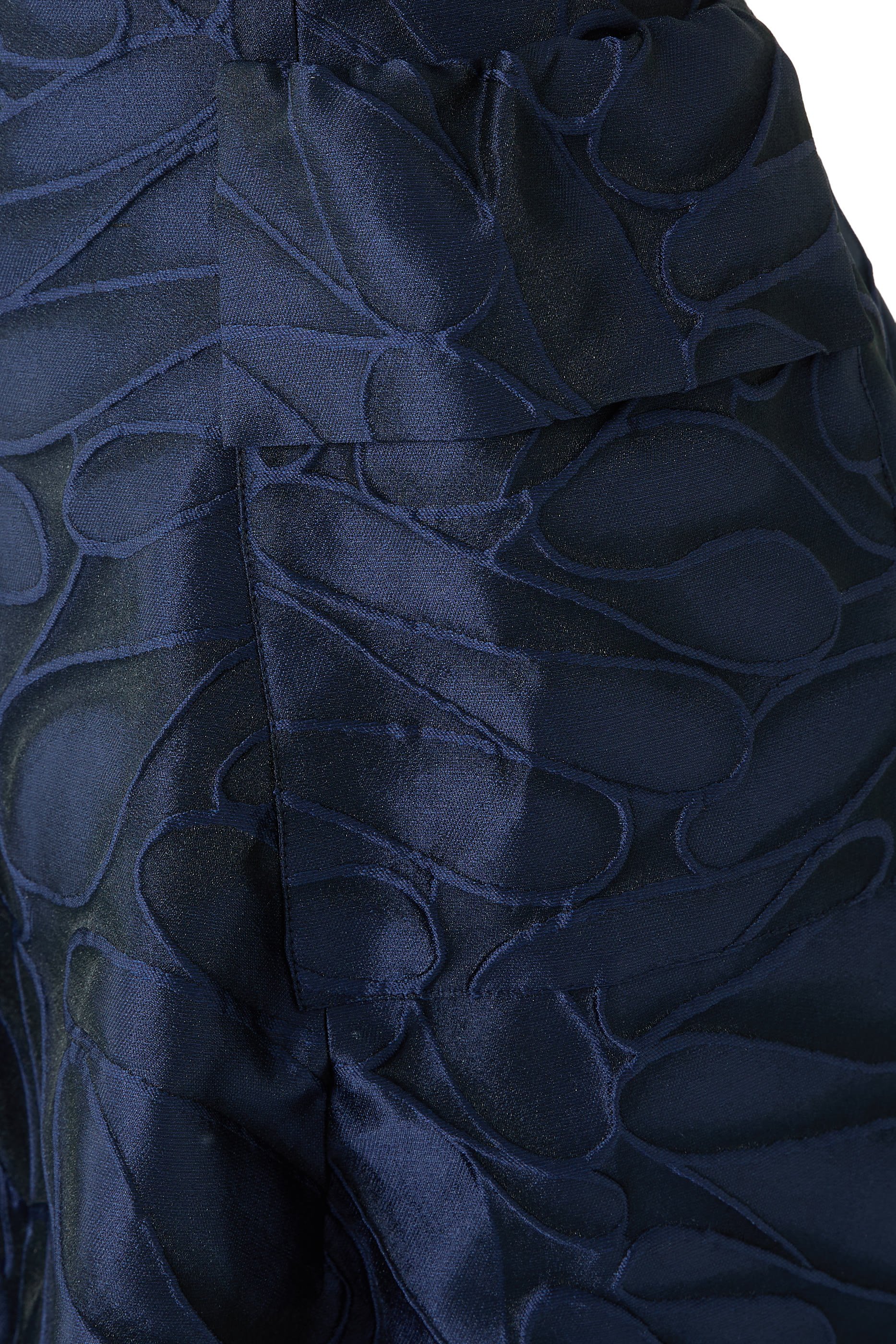 Honeydrop Jacquard Off Shoulder Gown 