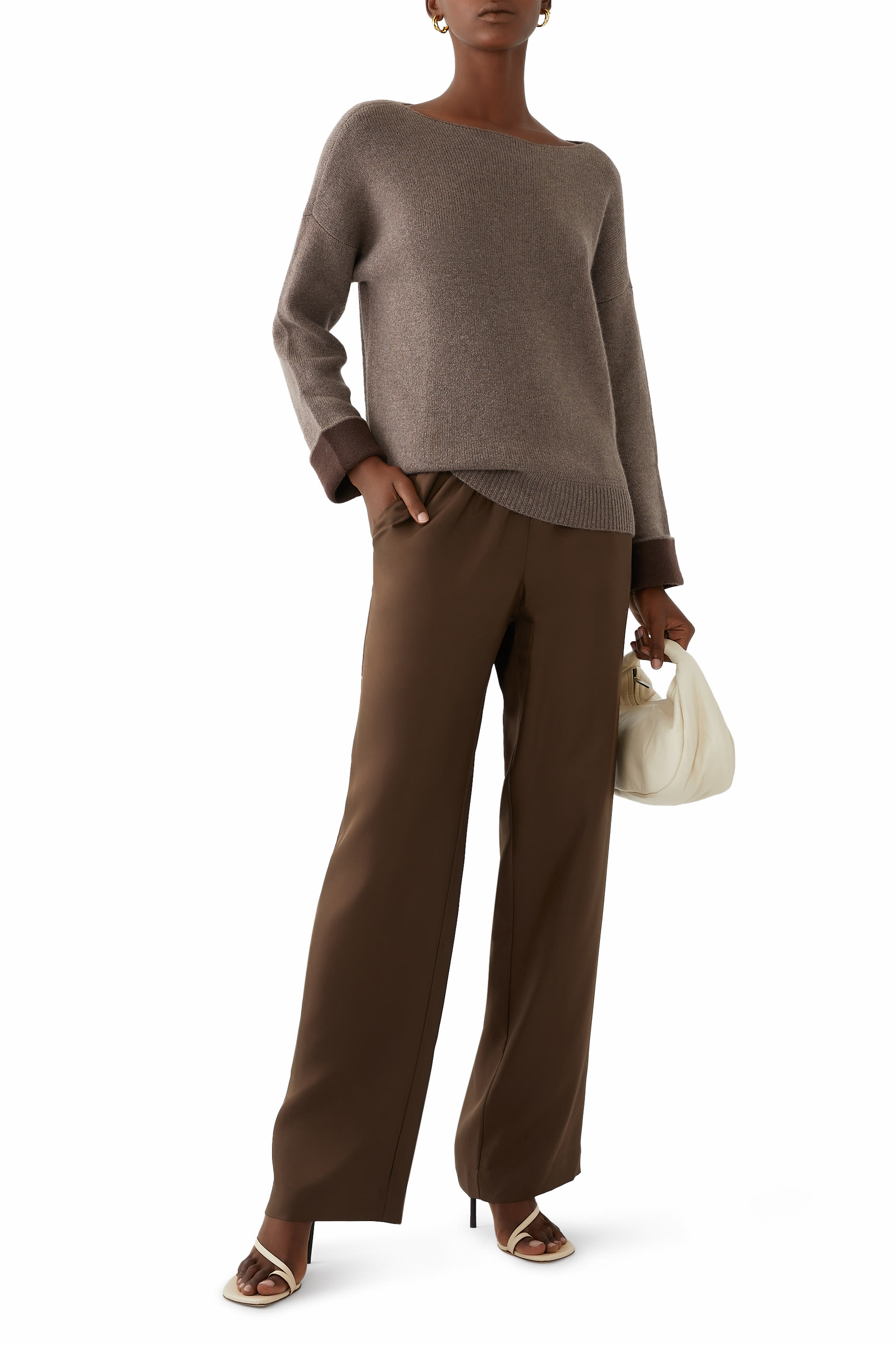 Cashmere Double Faced Sweater