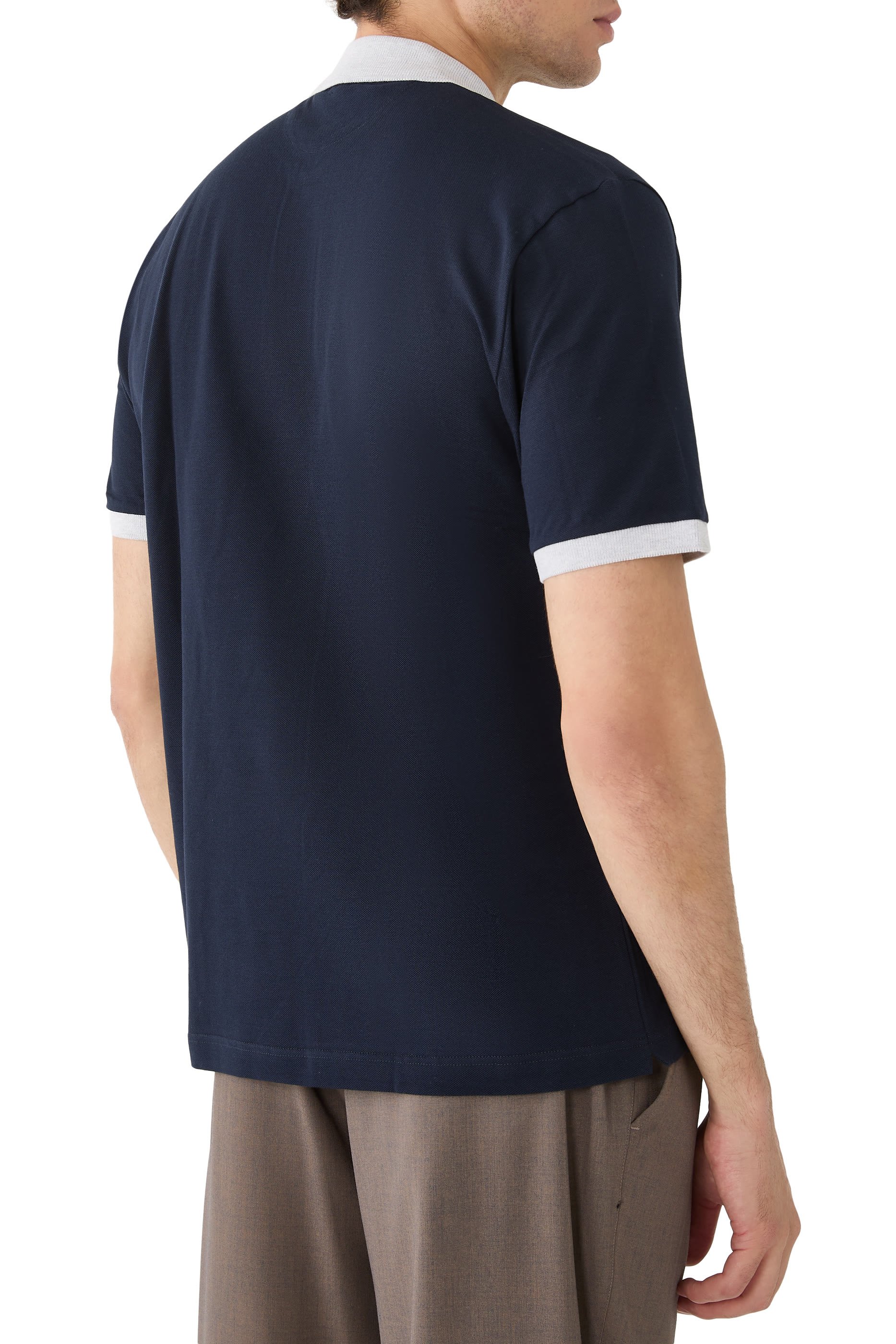 Linen Knitted Polo