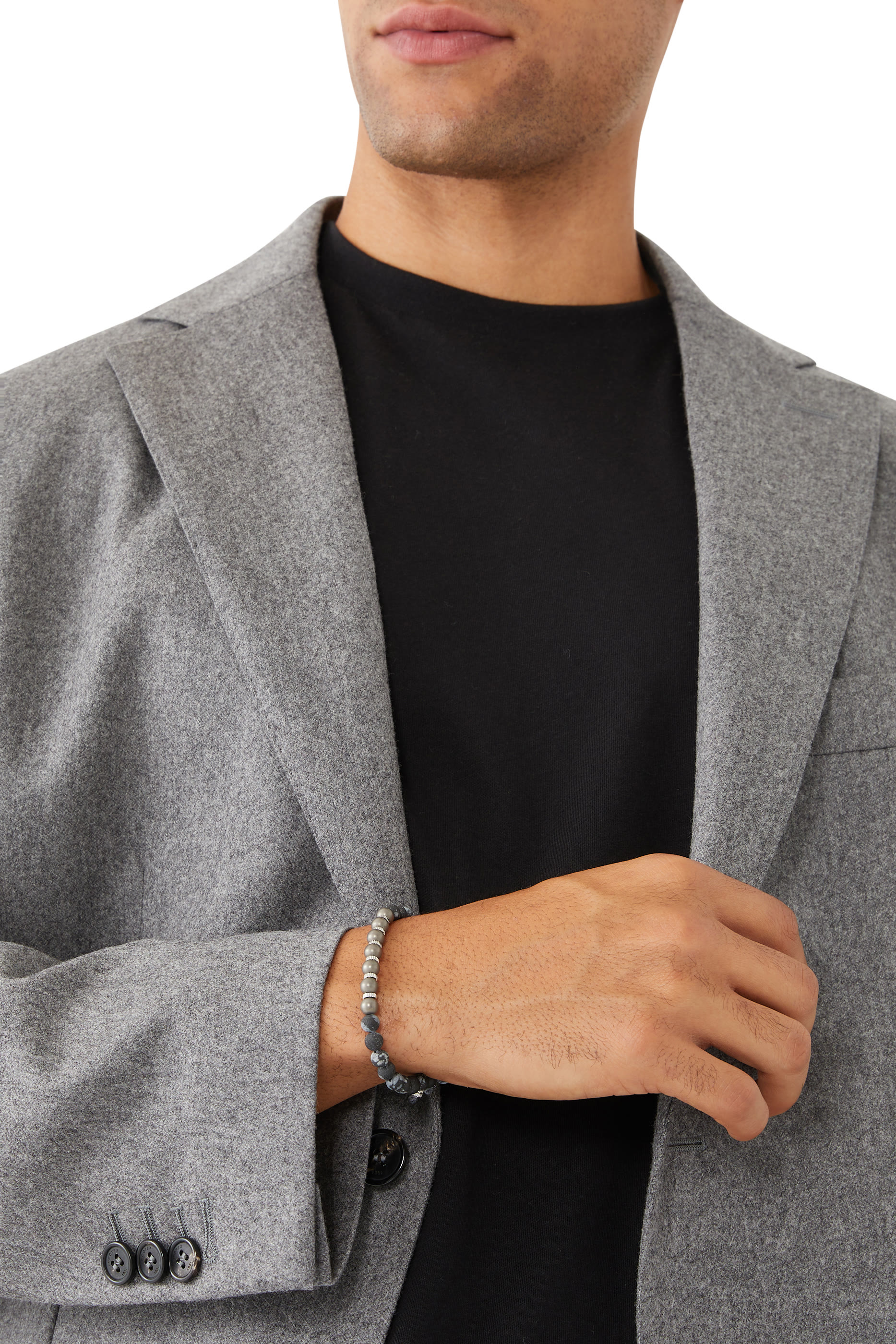 Thread Beaded Bracelet