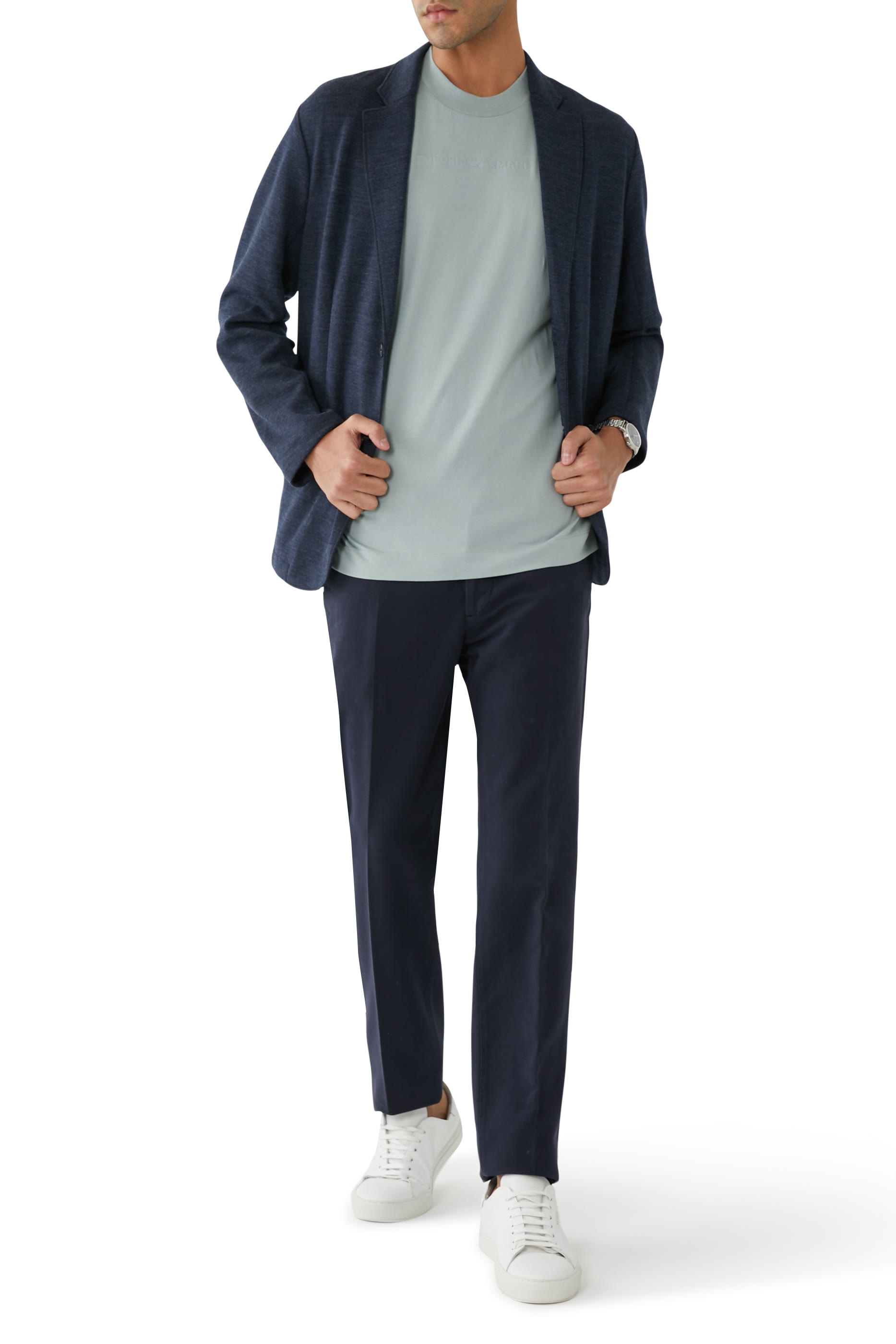 Micro EA Text Logo T-Shirt