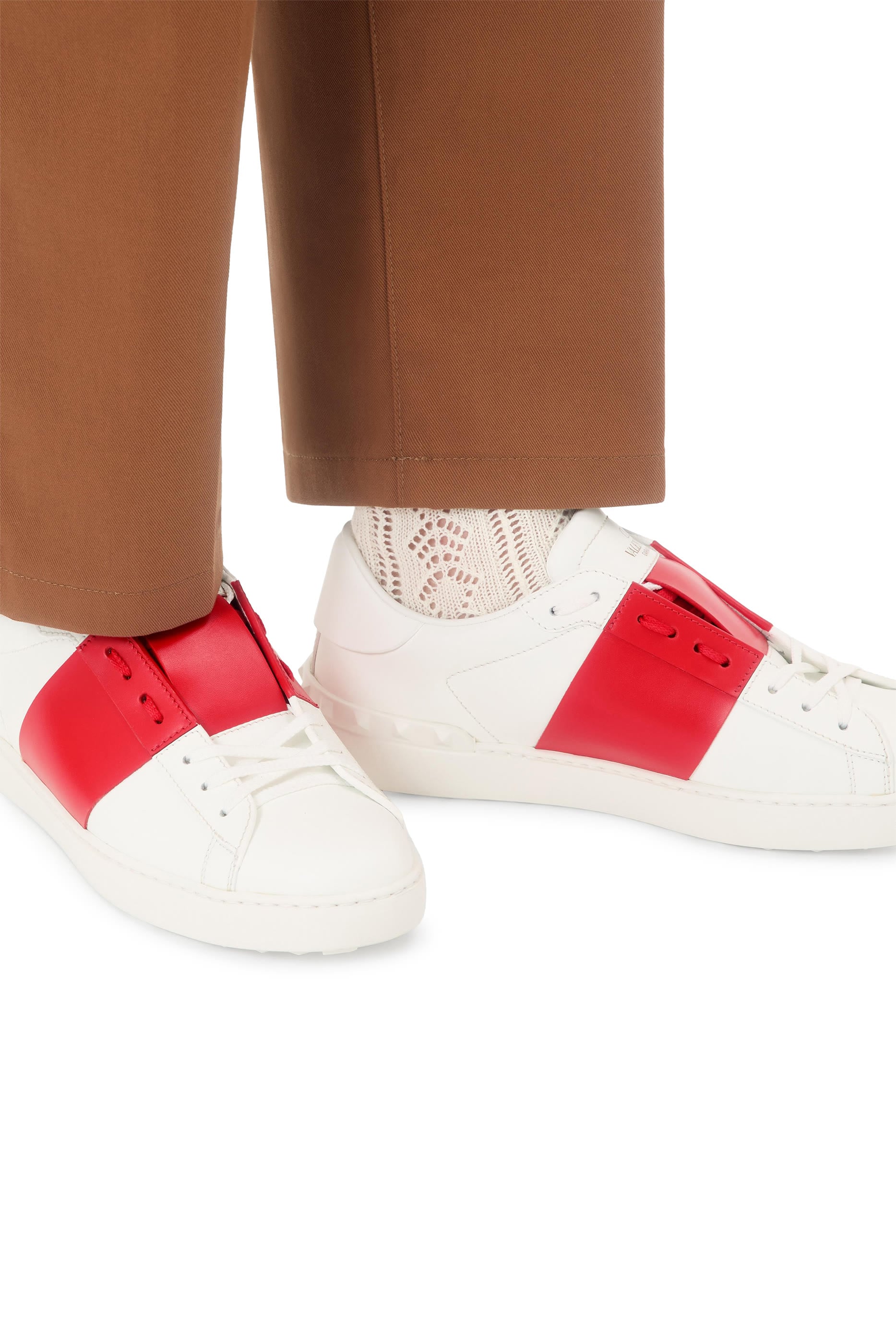 Calfskin Open Sneaker 