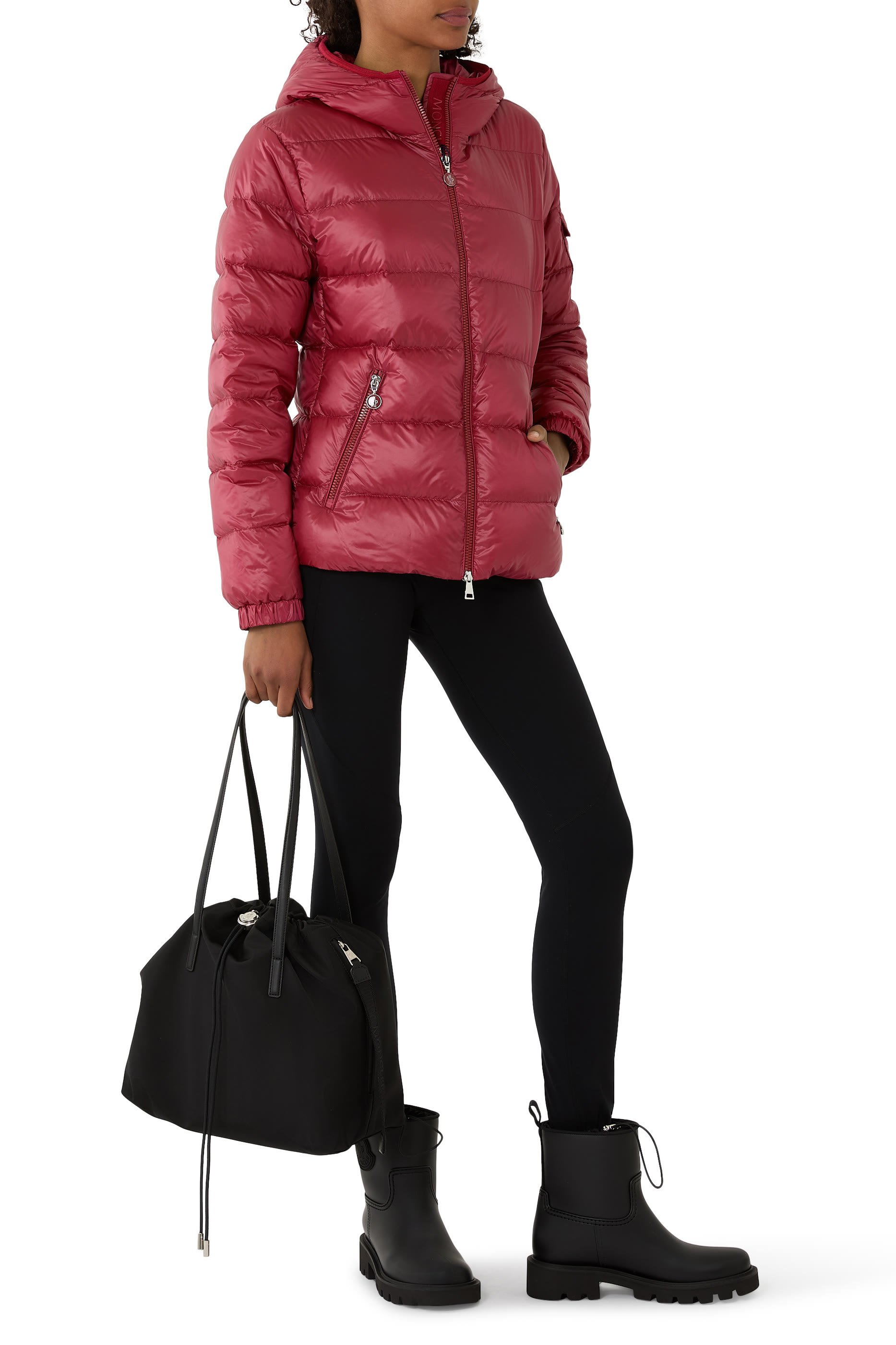 Glesse Hooded Short Down Jacket