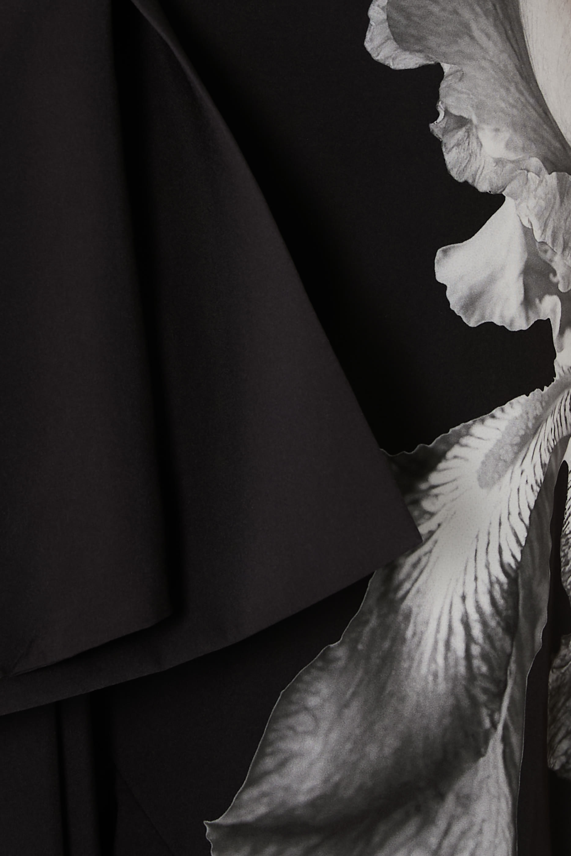 Front Ruffle Maxi Skirt