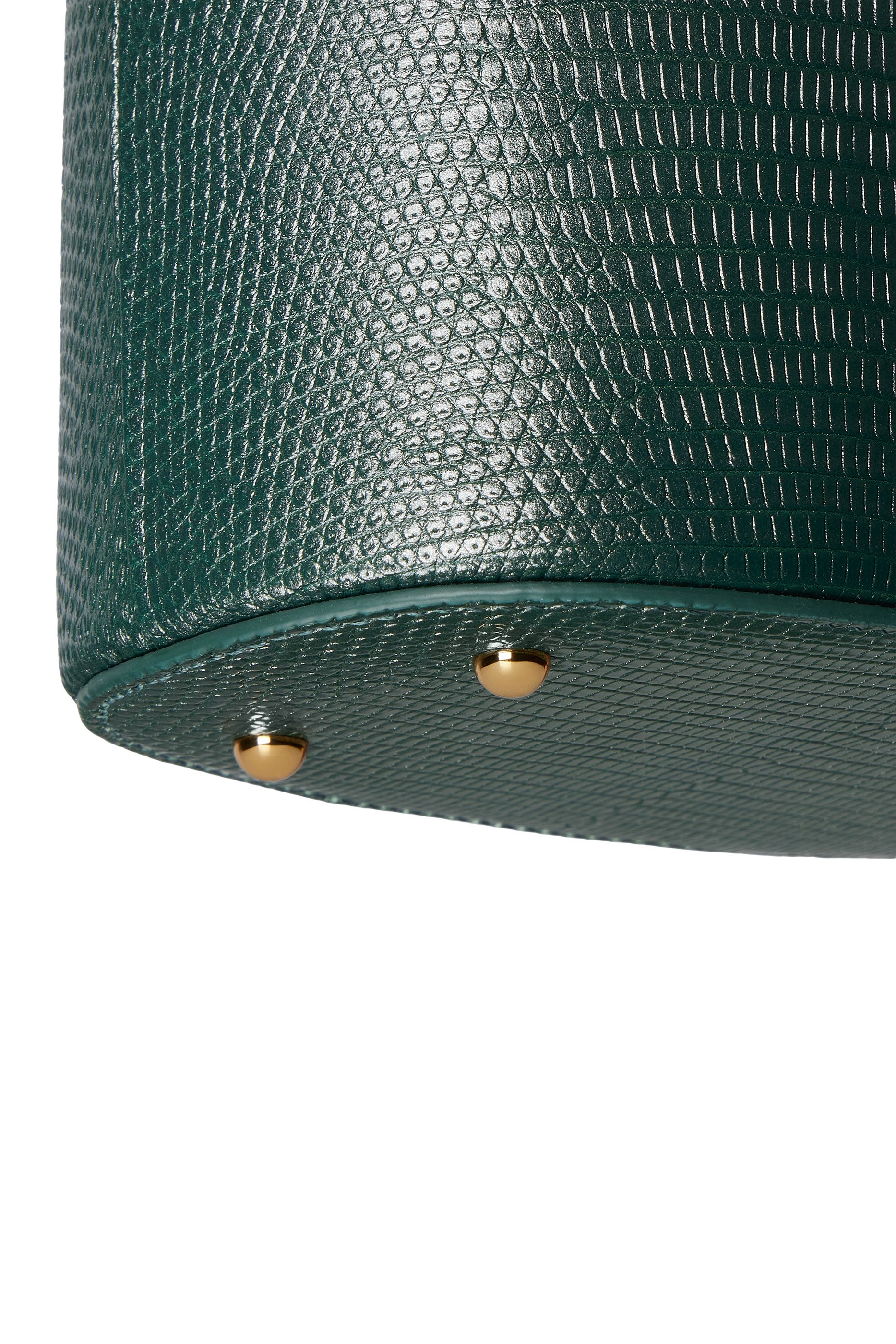 Mini Vanity Bag With Bamboo Handle