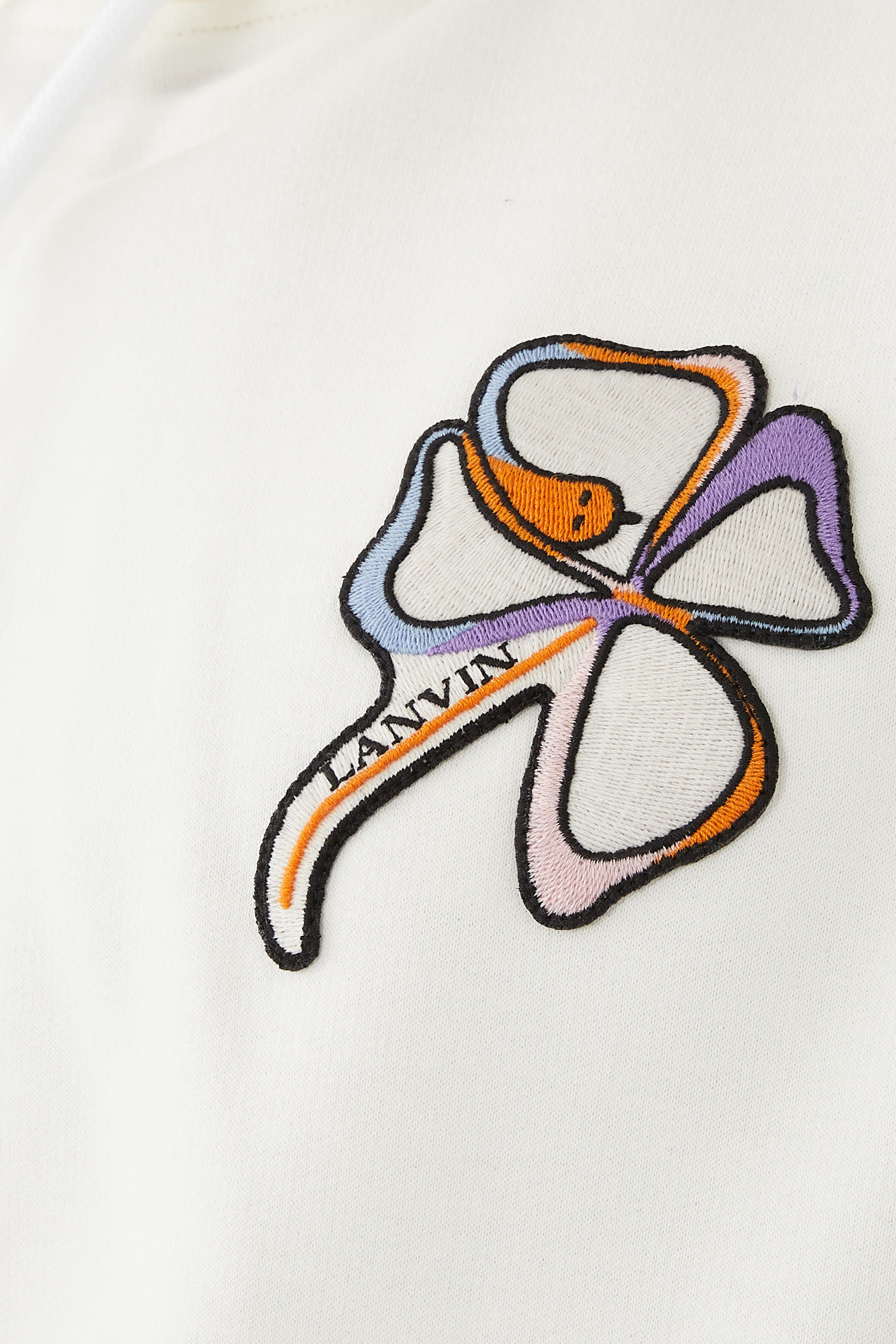 Four-Leaf Clover Snake Patch Hoodie