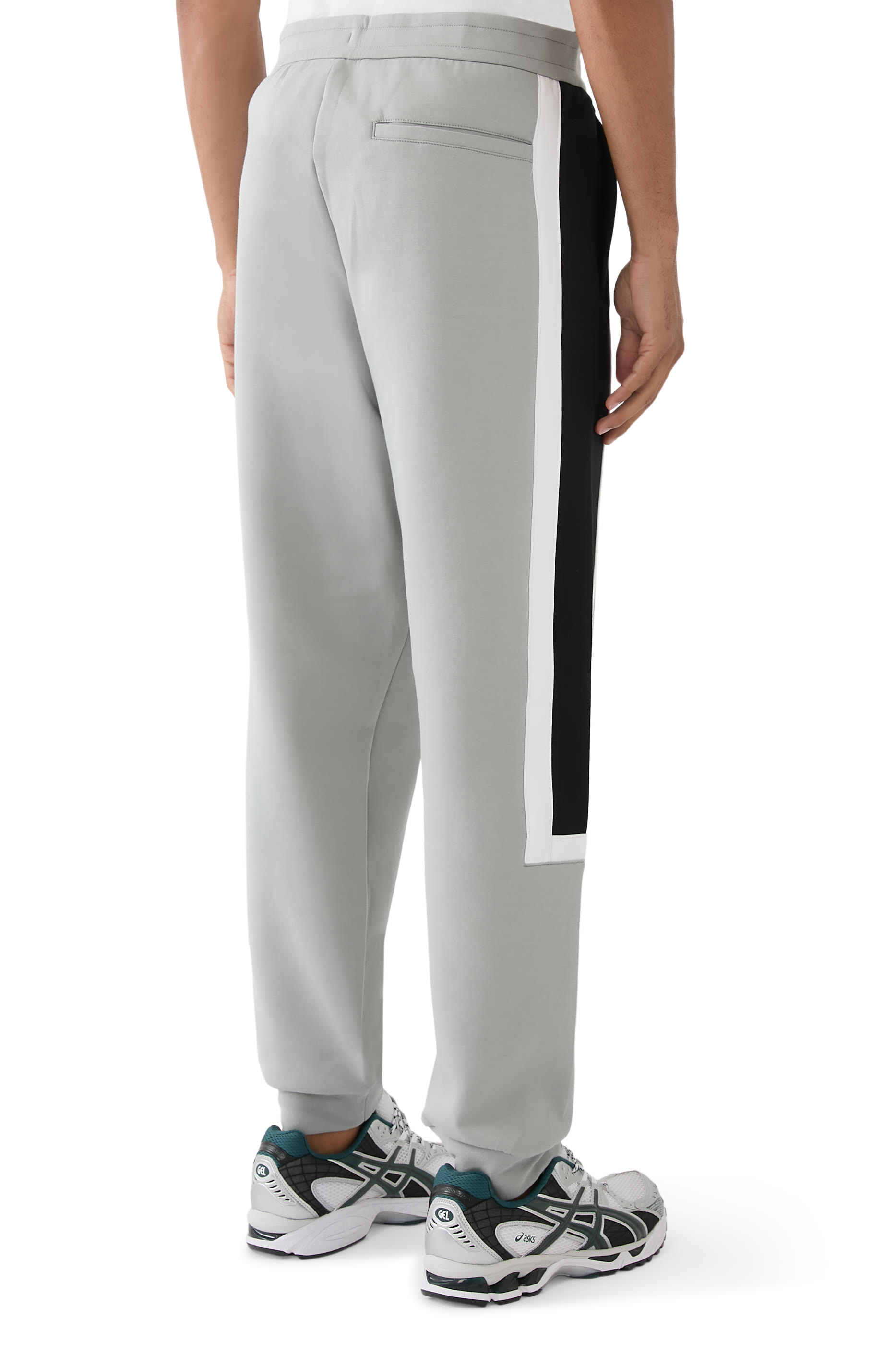 Contrasting Stripes Jogger Pants
