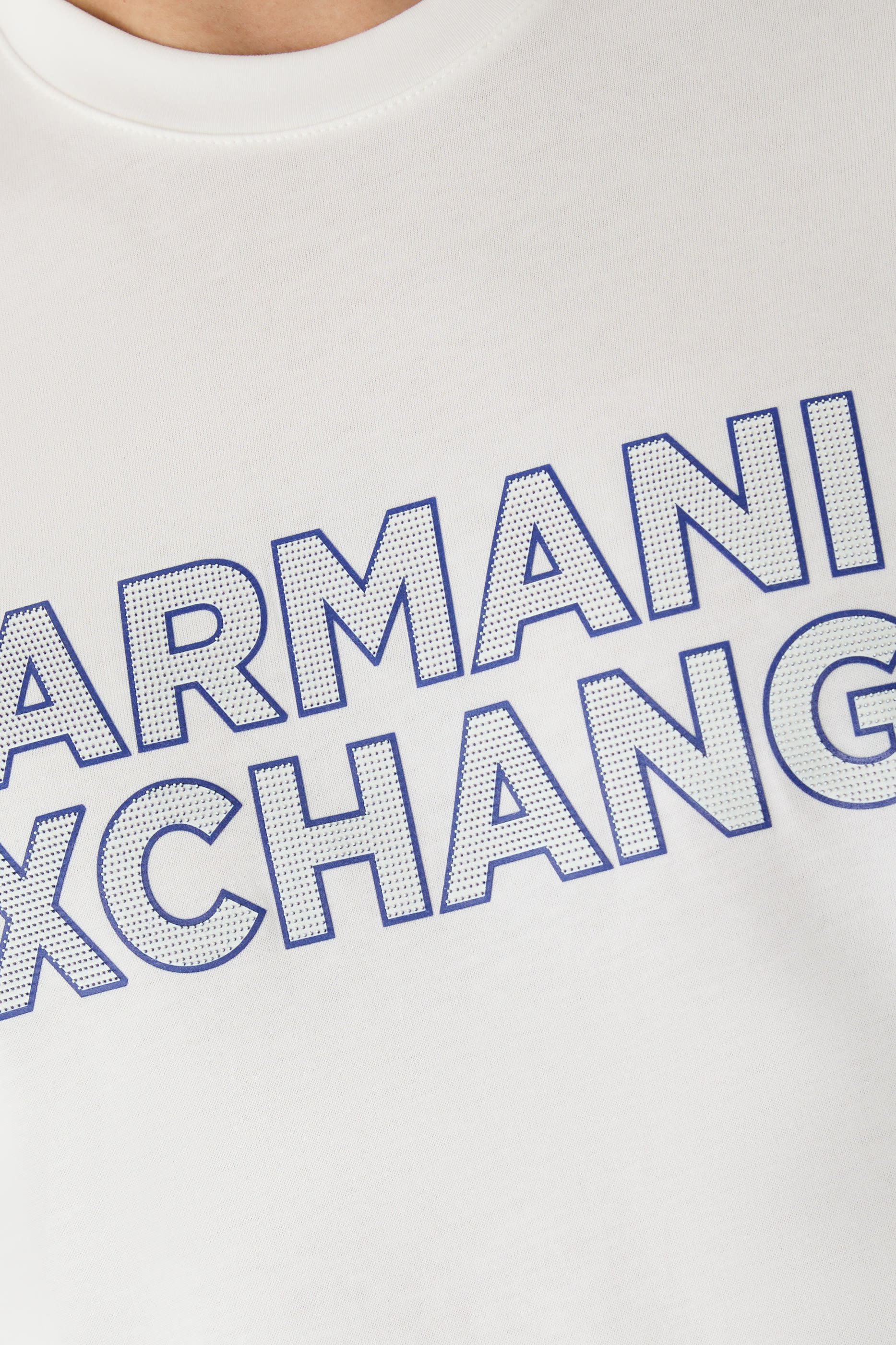 AX Logo Cotton T-Shirt