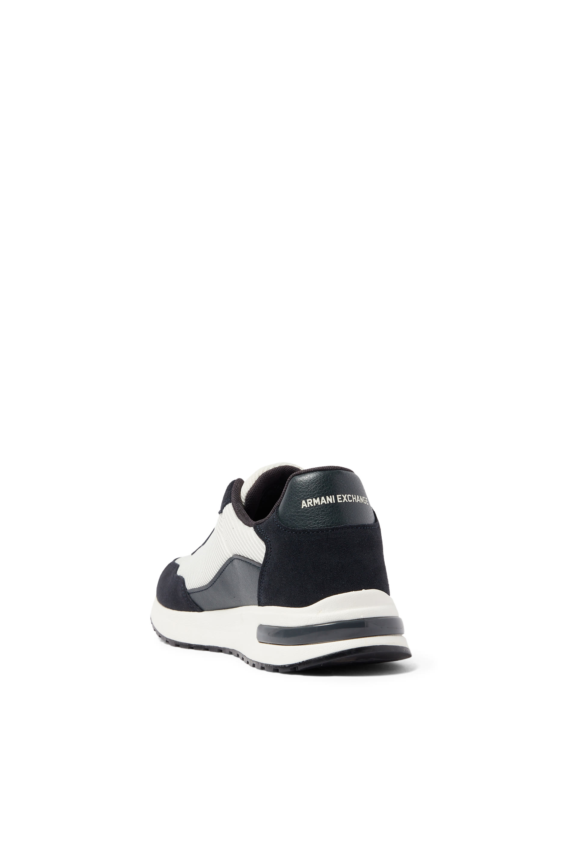 Rubber Logo Mesh Sneakers