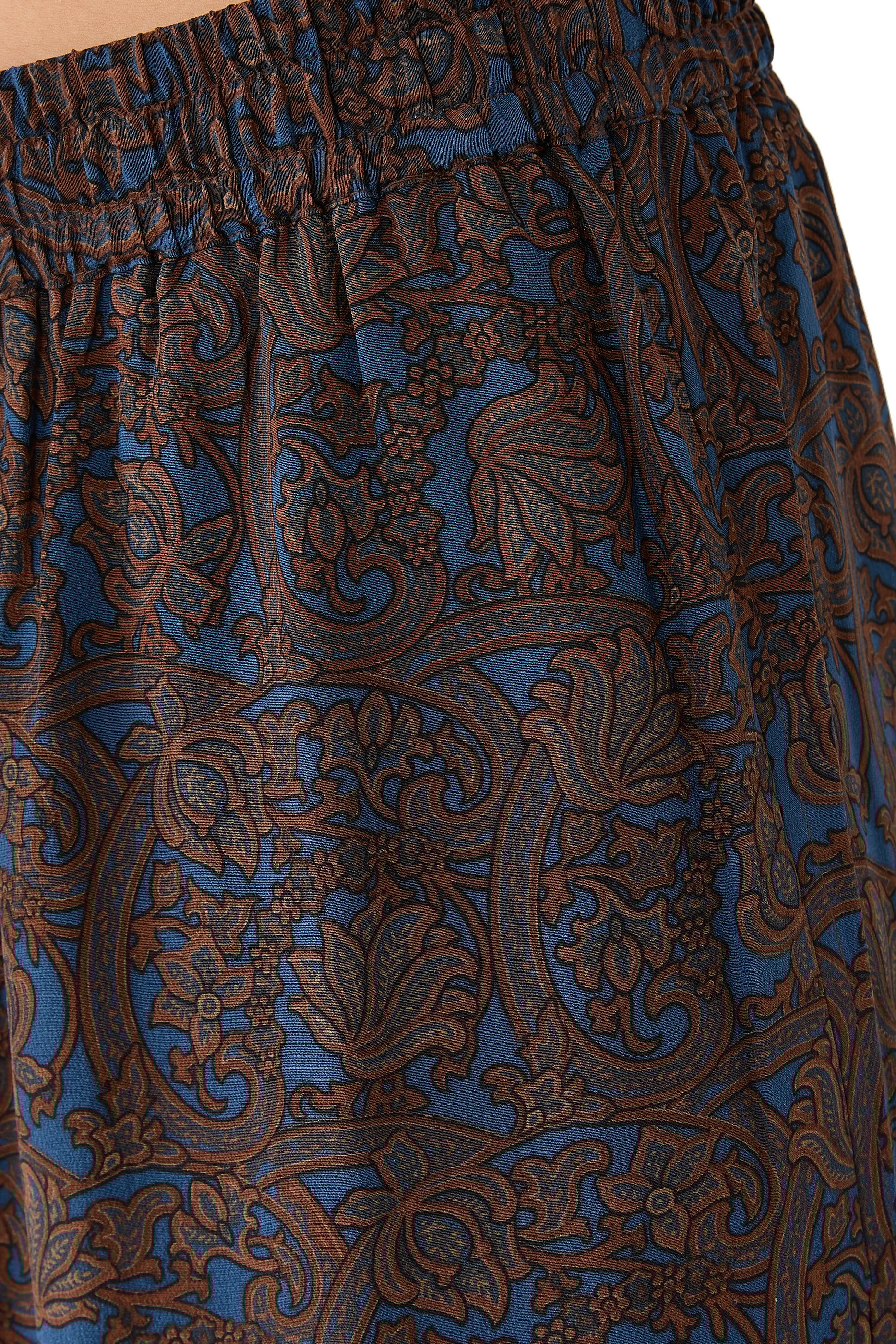 Drawstring Agave Print Pants