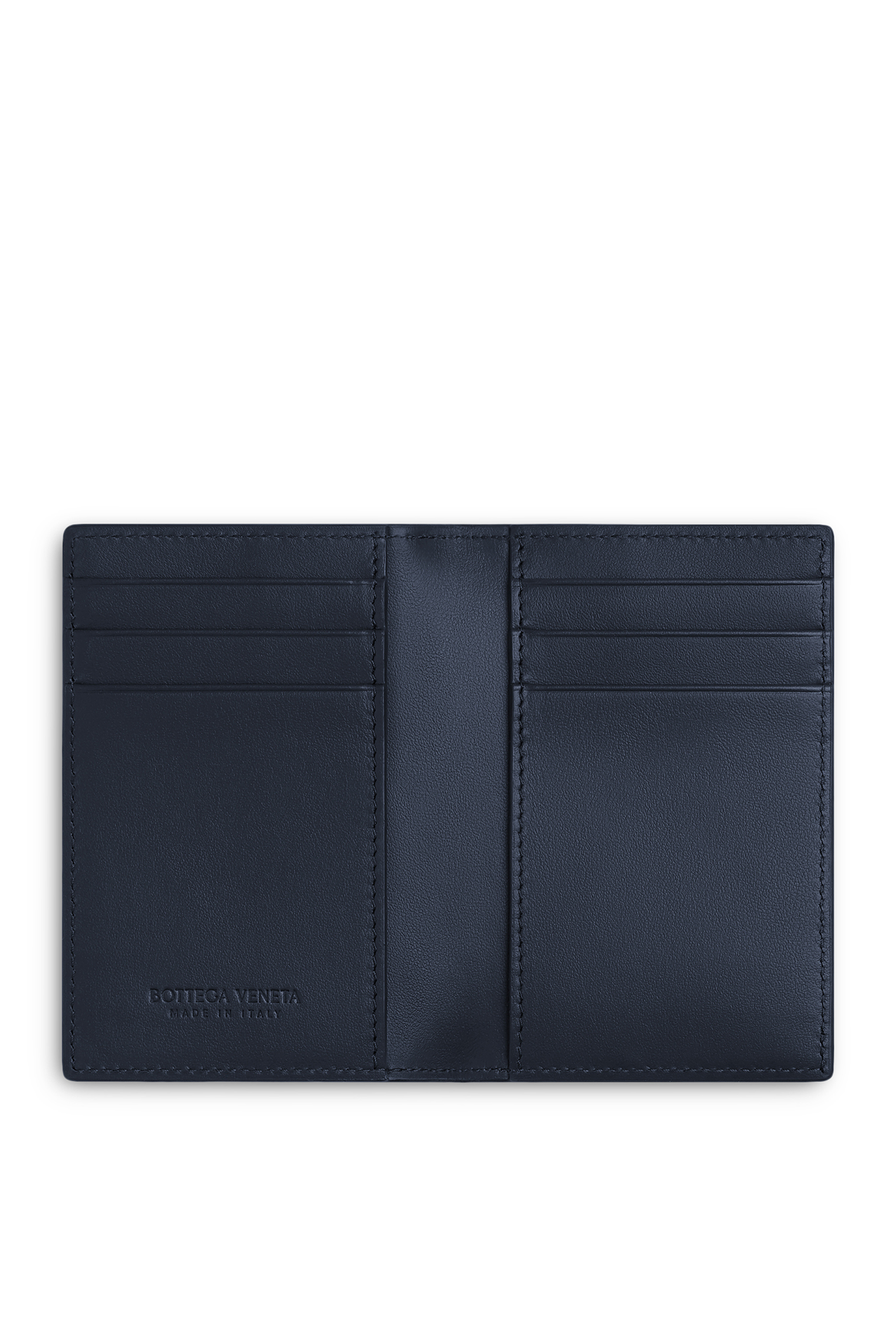 Intrecciato Flap Card Case