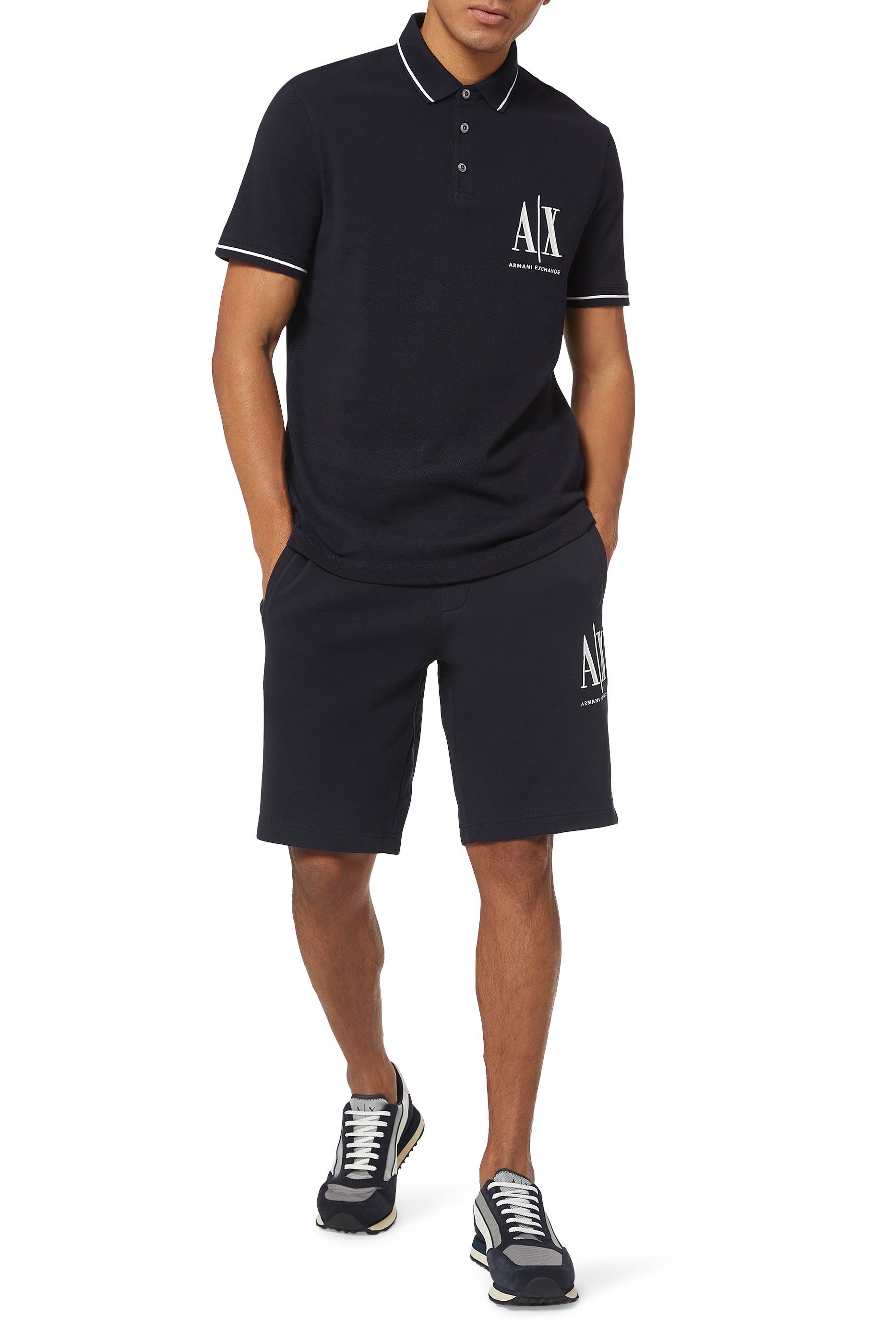 Icon Logo Print Polo Shirt