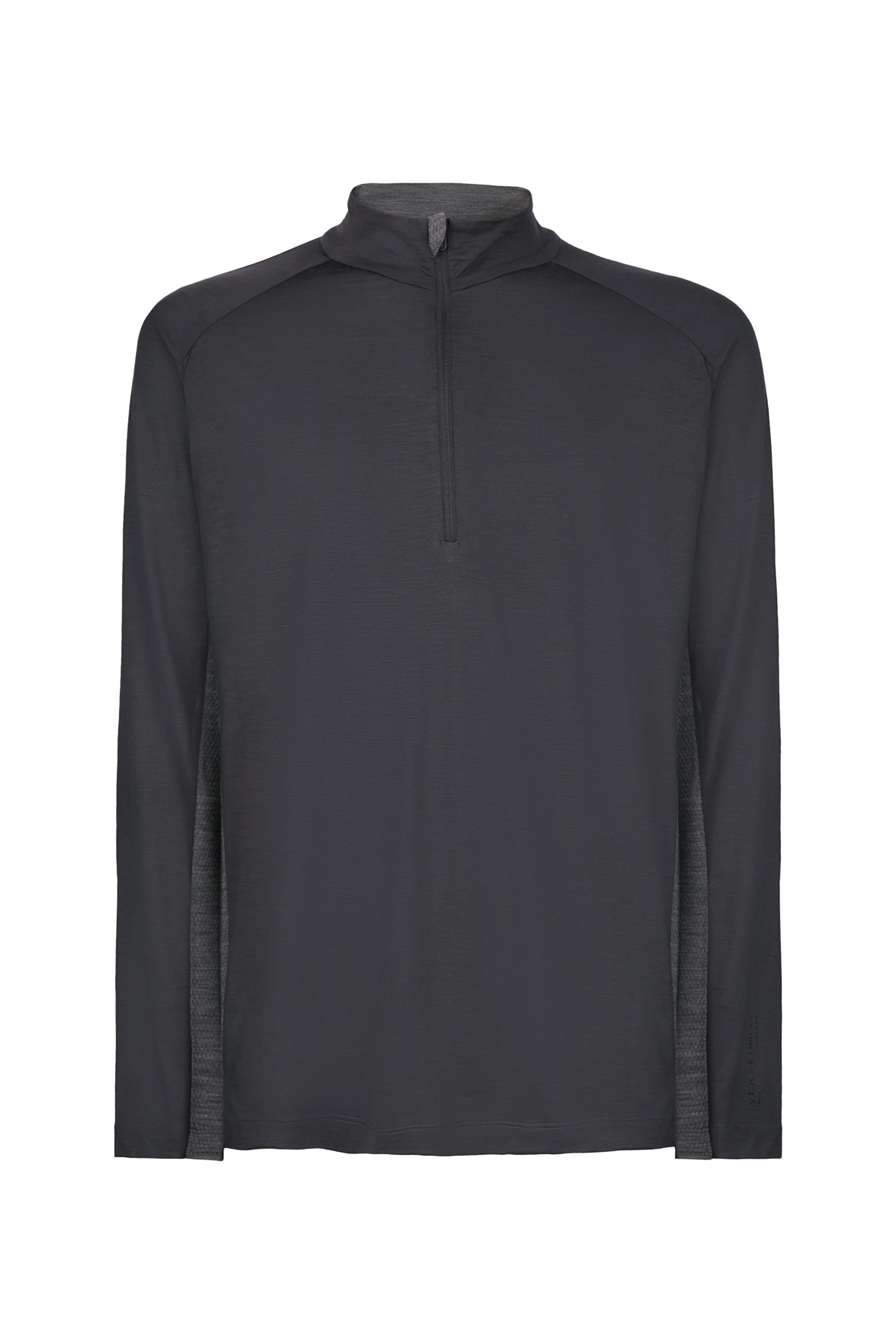 Half-Zip Long Sleeves T-Shirt