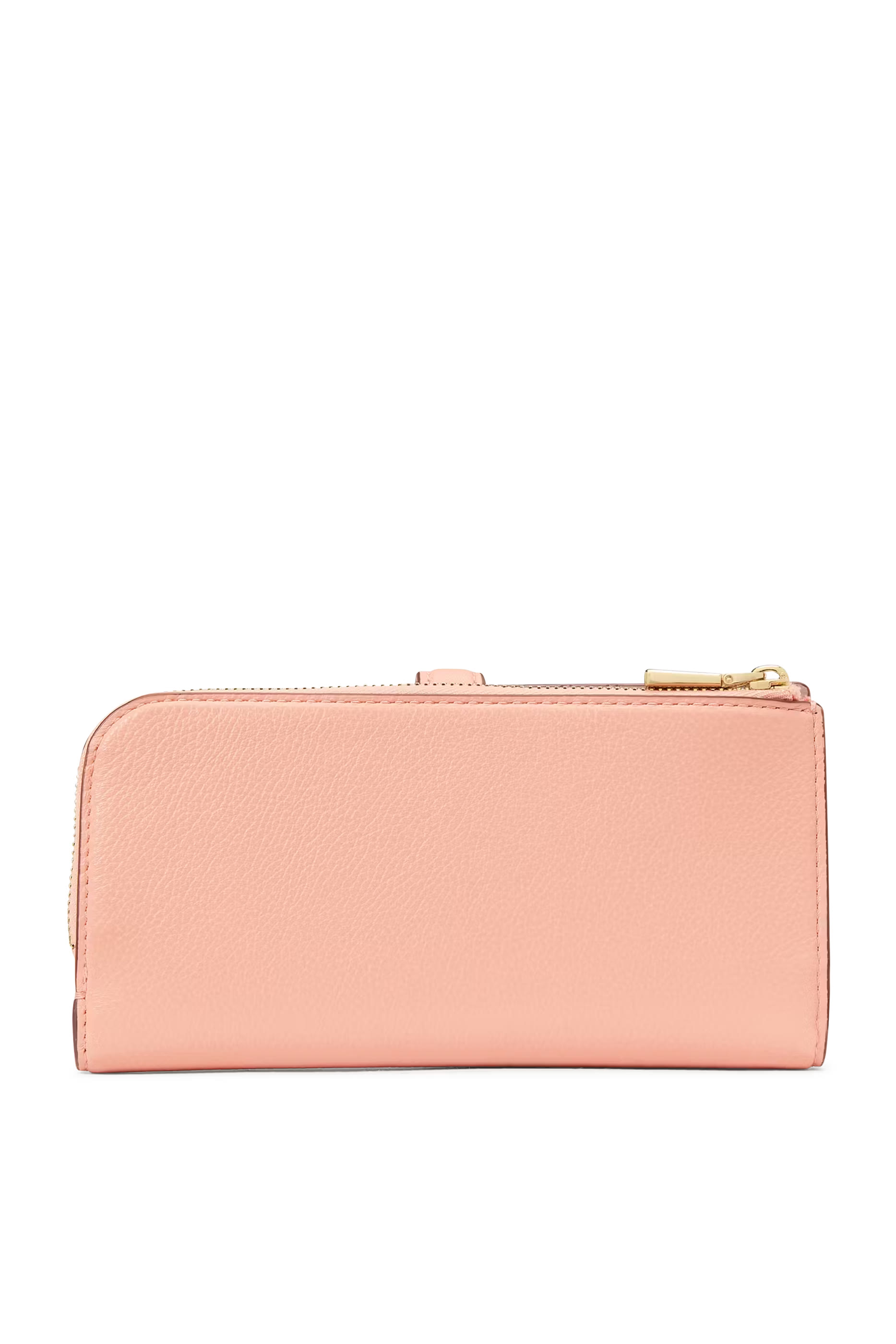 Devin Pebble Leather Zip Wallet