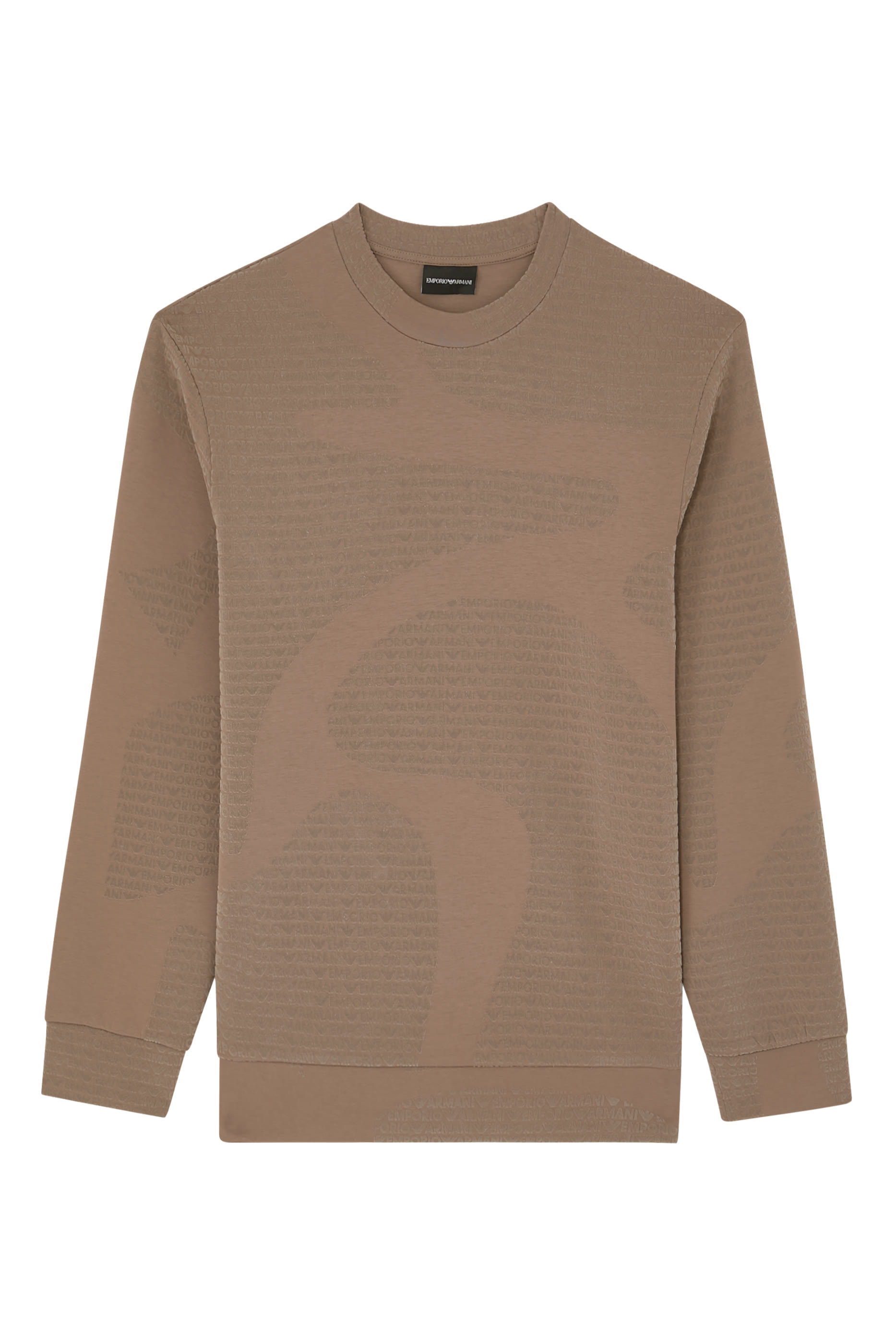 Flocked Logo Sweatshirt