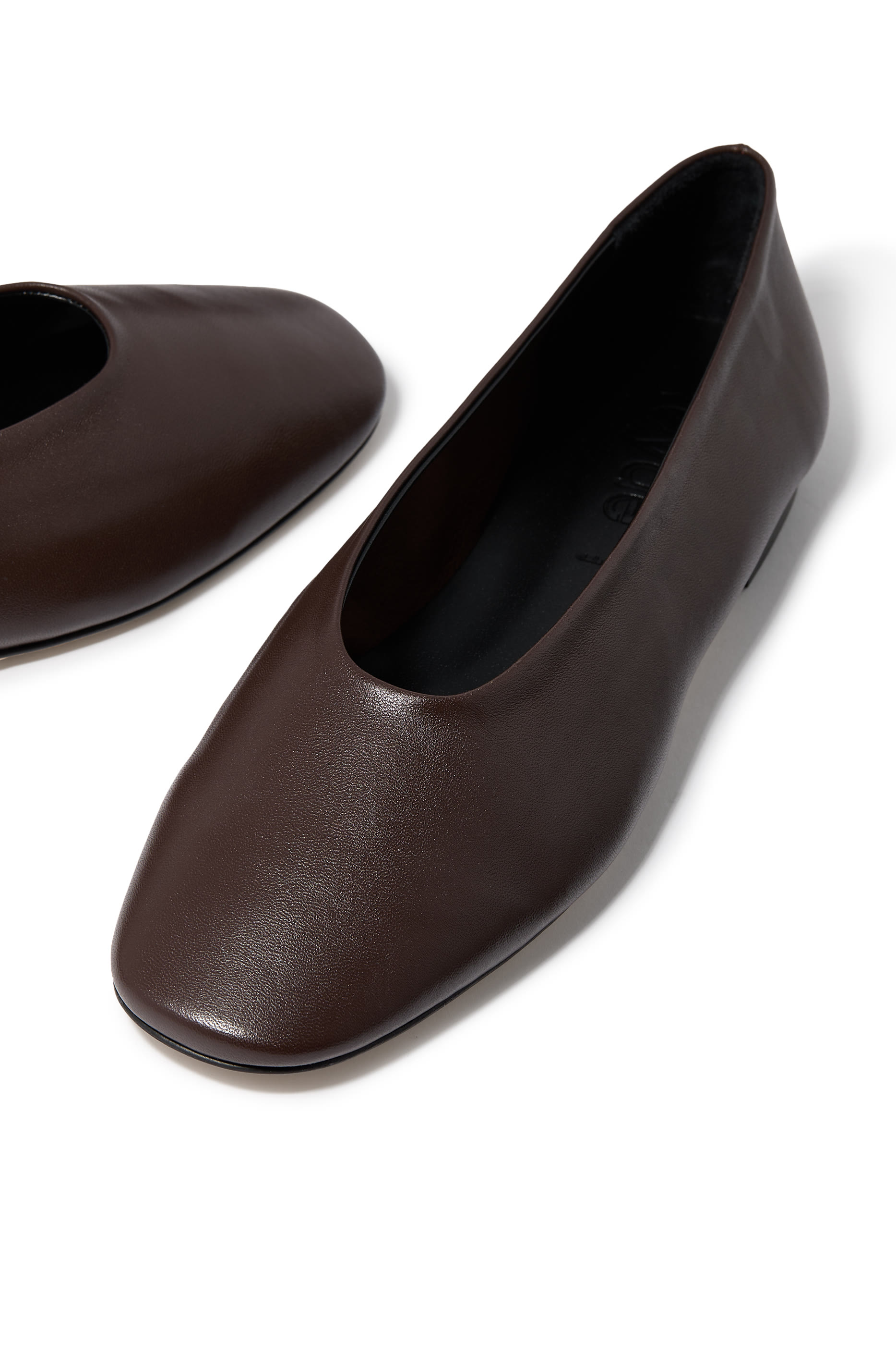 Kirsten Leather Ballet Flats